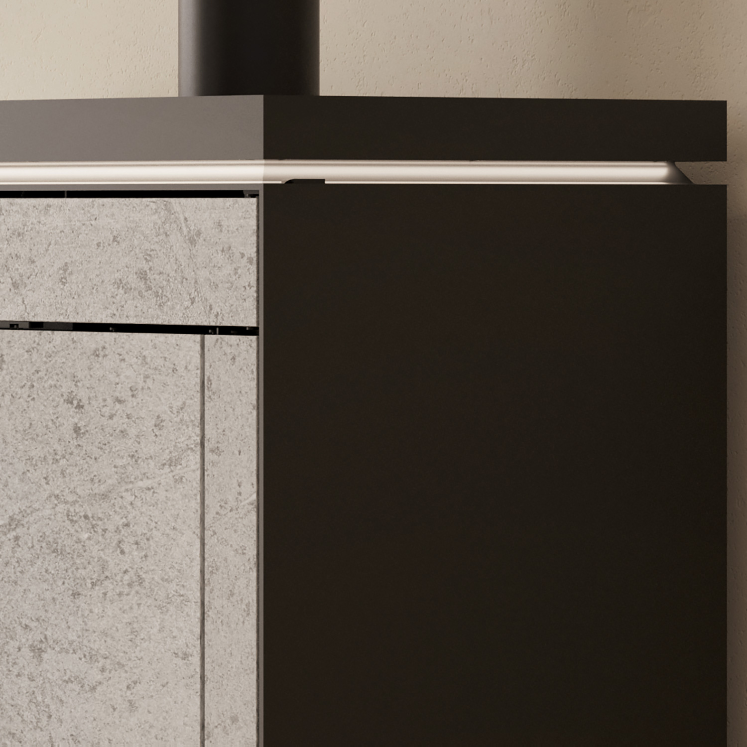 Olsberg Epana Pelletofen Naturstein Serpentin Olsberg Epana Pelletofen Naturstein Serpentin