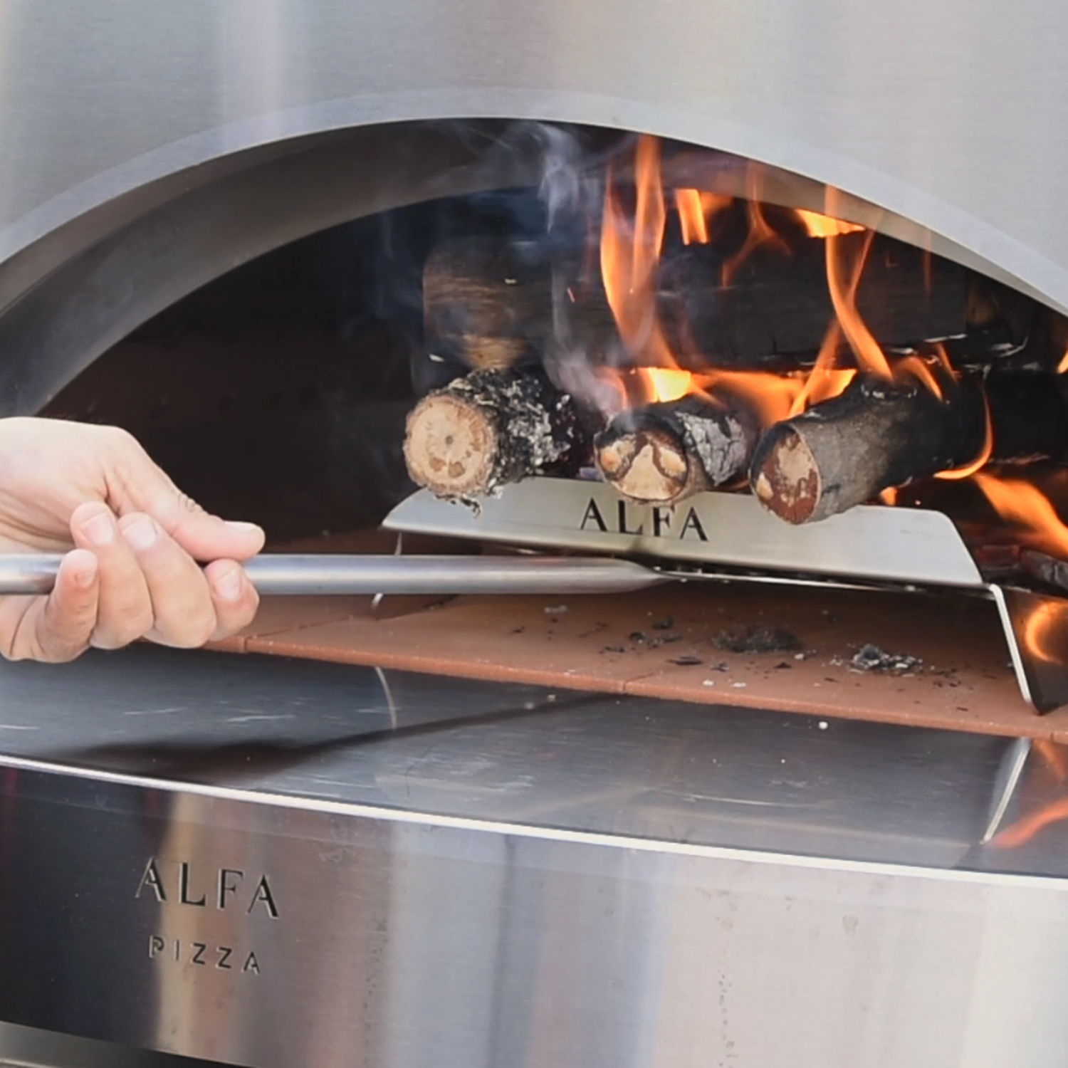 Alfa Forni Holzhalter 37 cm Alfa Forni Holzhalter 37 cm