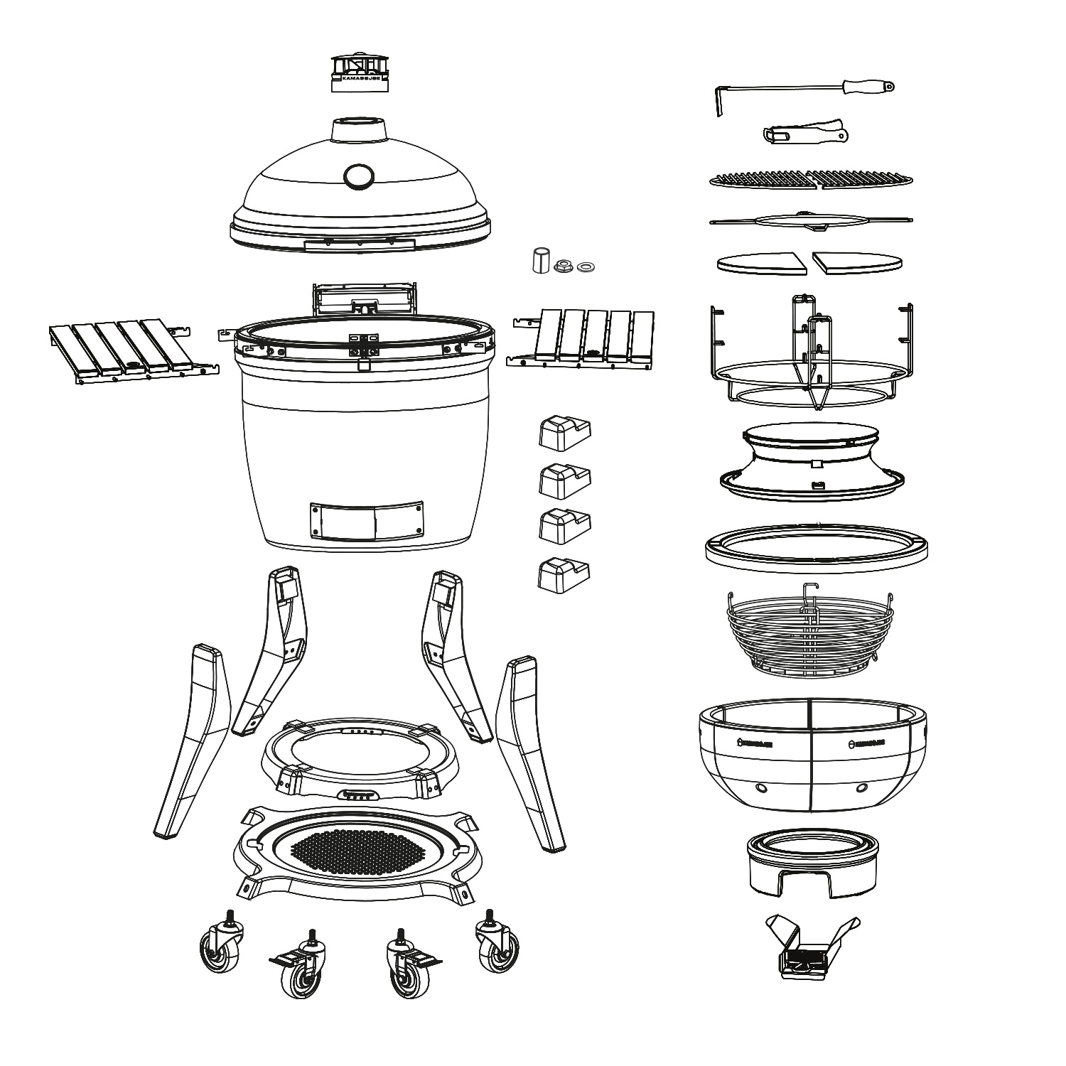 Kamado Joe Big Joe Serie III Keramikgrill Kamado Joe Big Joe Serie III Keramikgrill