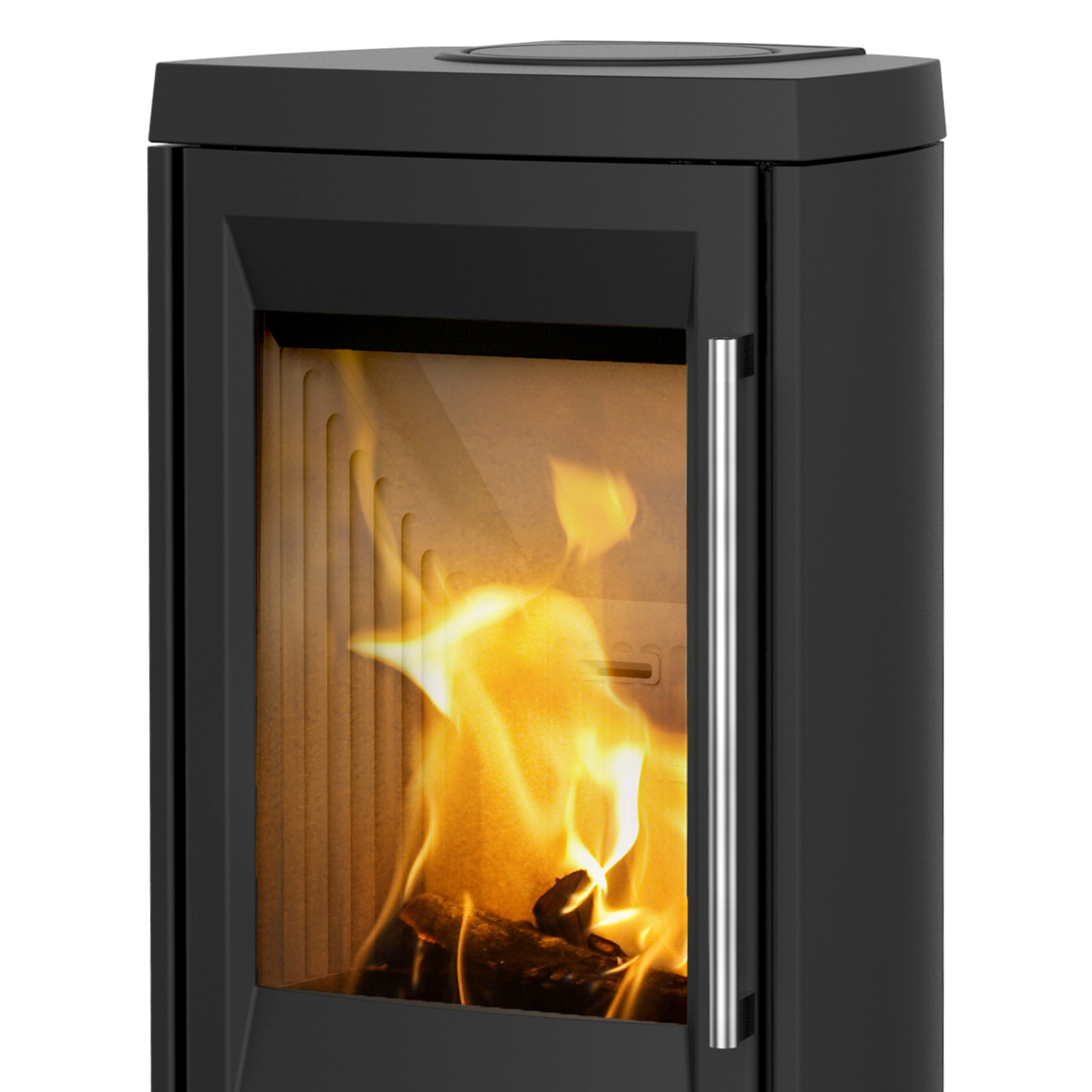 TermaTech TT30 Kaminofen Stahl Schwarz