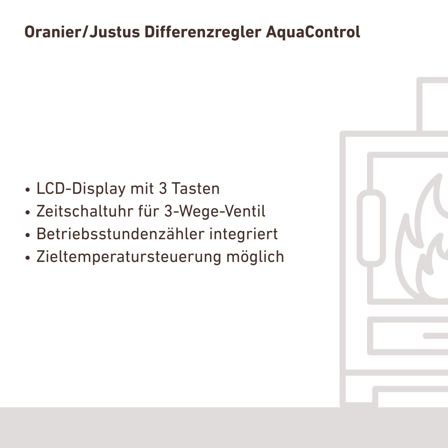 Oranier/Justus Differenzregler AquaControl