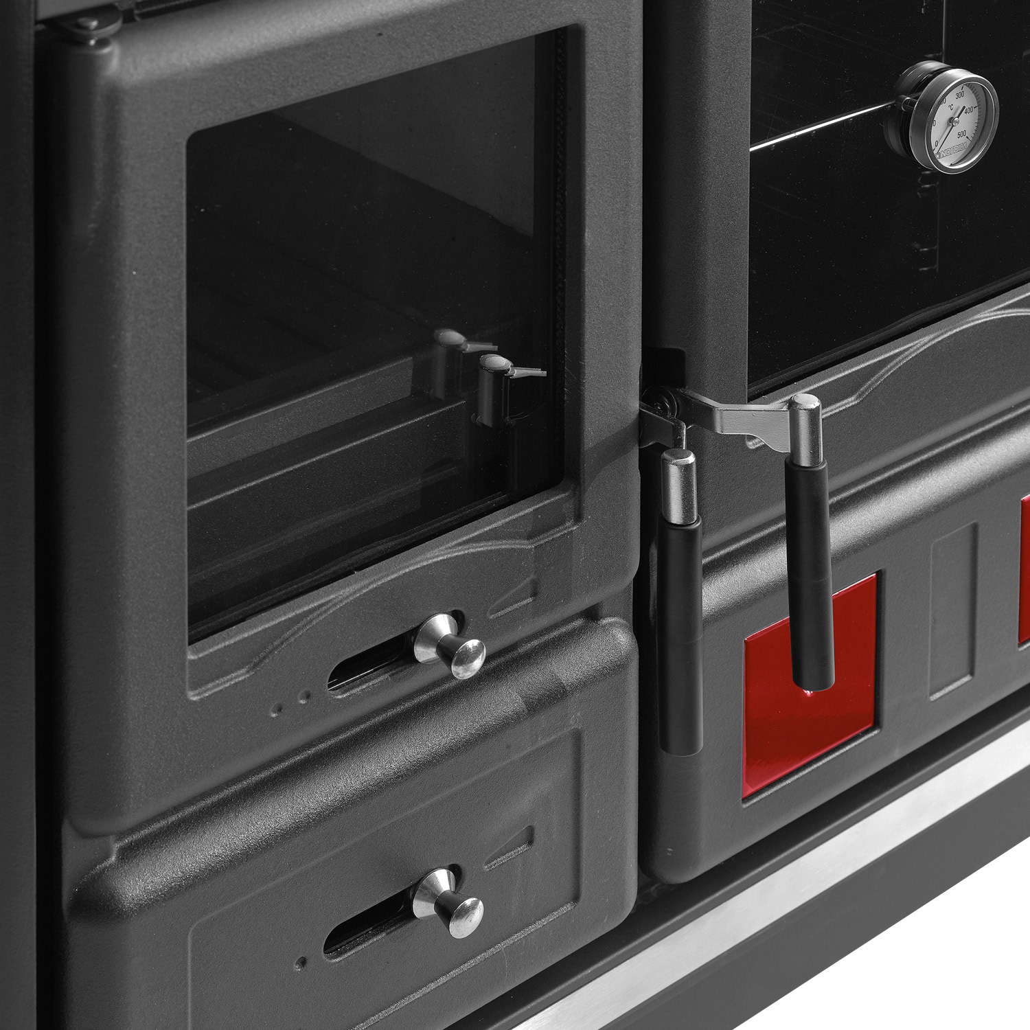 La Nordica Rosa L 16 Küchenofen Stahl Anthrazit-Schwarz