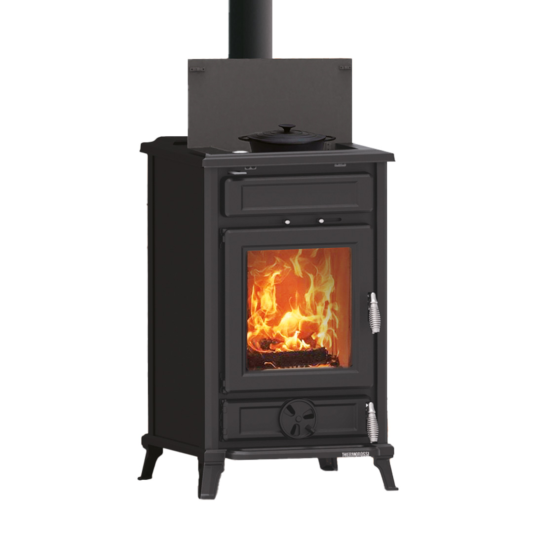 Thermorossi Filo Evo6 Kaminofen Schwarz