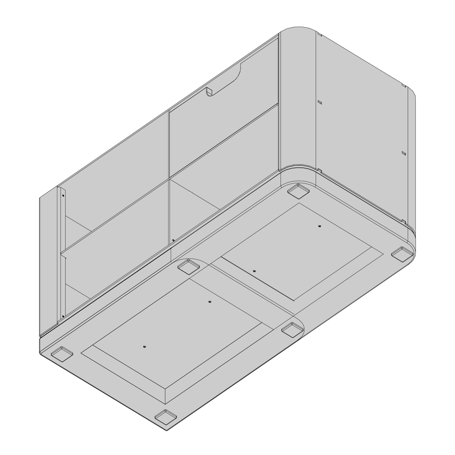 Austroflamm Lux Holzlade zu Beistellboxen