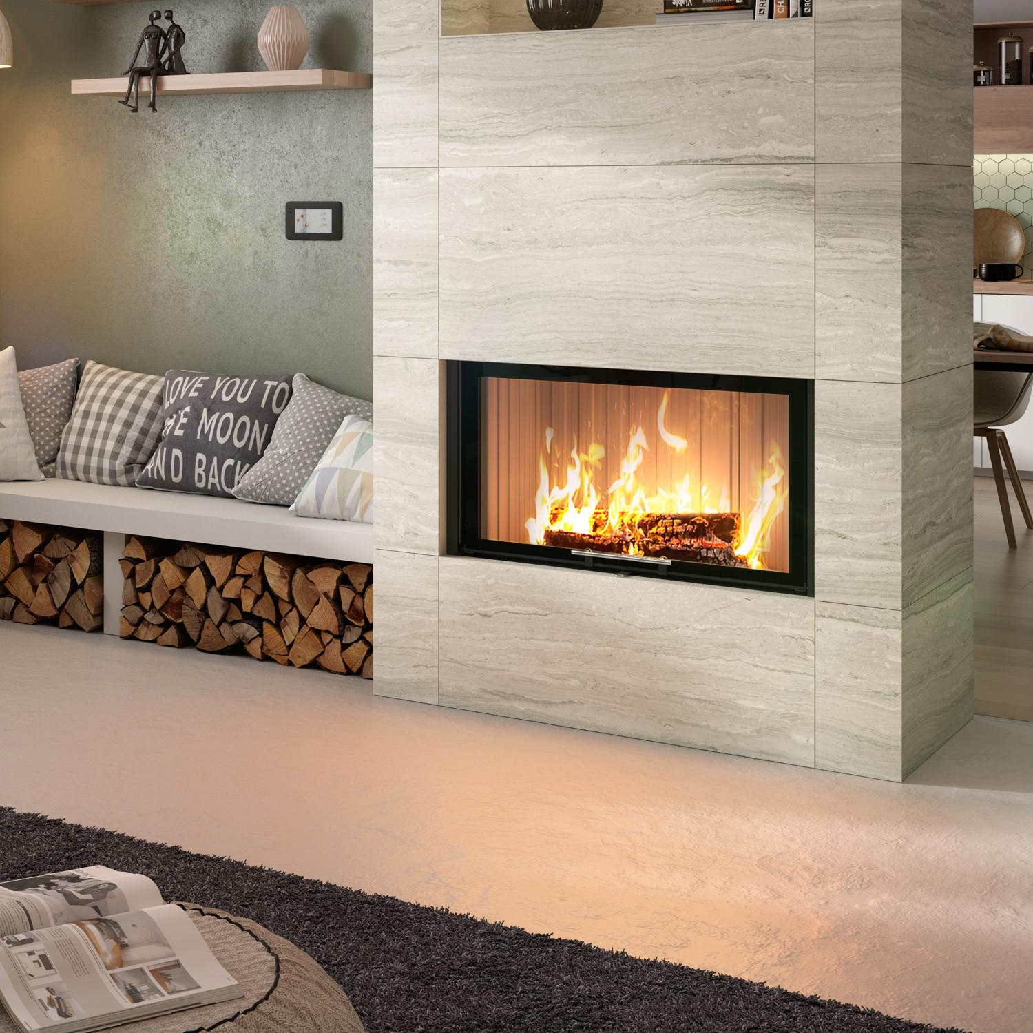Spartherm Varia 1V-87h-4S Kamineinsatz RRA Ø 200 mm Spartherm Varia 1V-87h-4S Kamineinsatz RRA Ø 200 mm