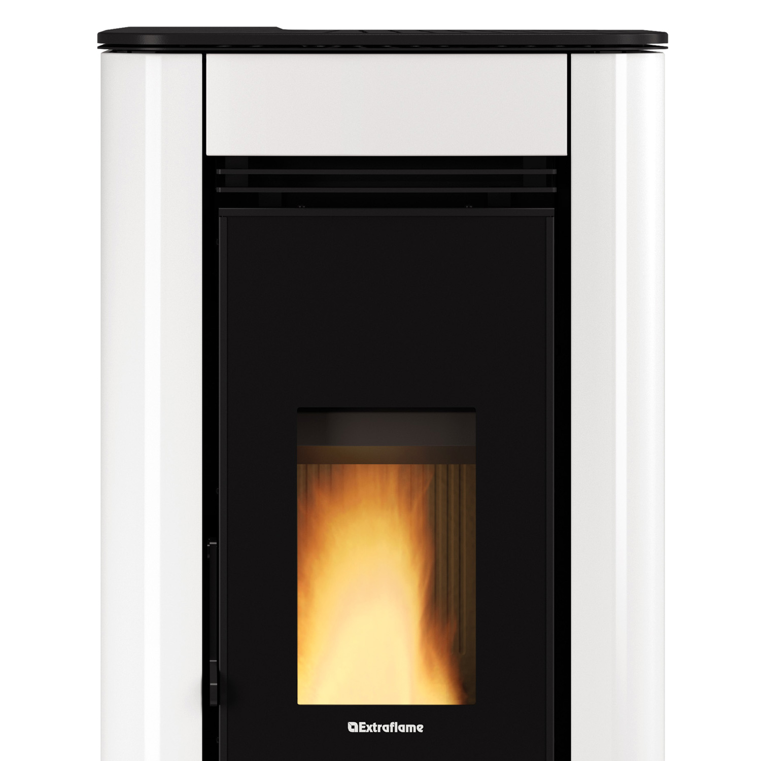 Extraflame Evolution Line Ilary Plus Pelletofen Stahl Weiß Extraflame Evolution Line Ilary Plus Pelletofen Stahl Weiß