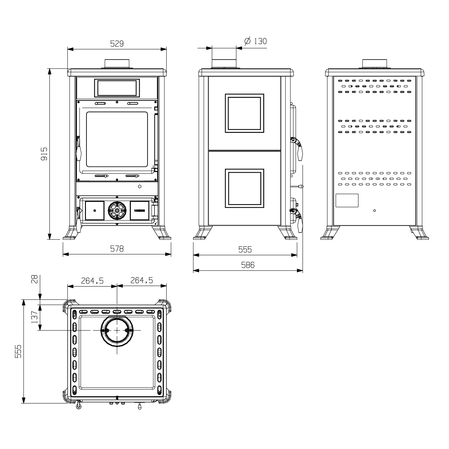 La Nordica Rossella R1 16 Ceramica Liberty - Panna