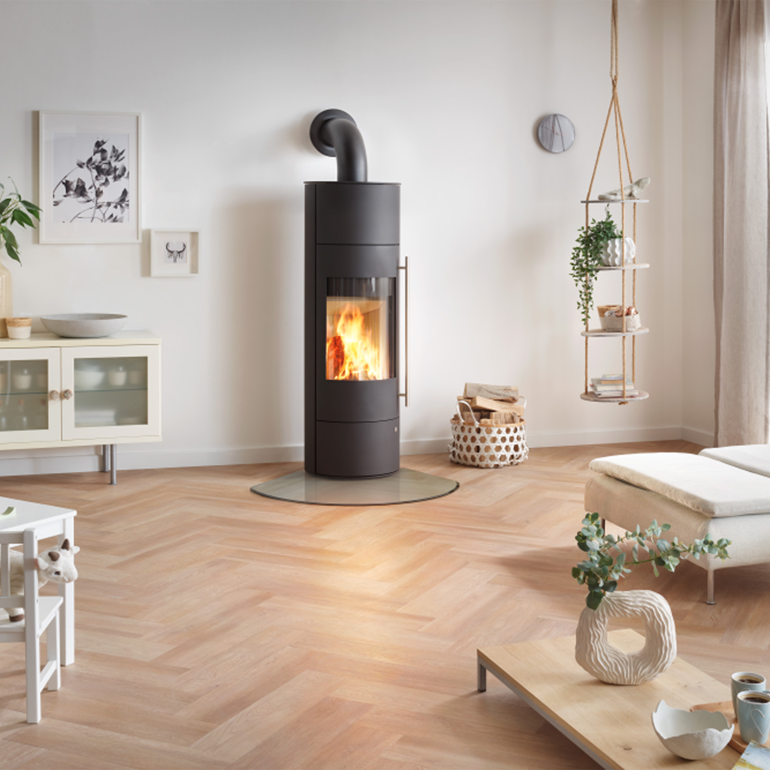 Olsberg Muna Power Bloc! Kaminofen Stahl Schwarz