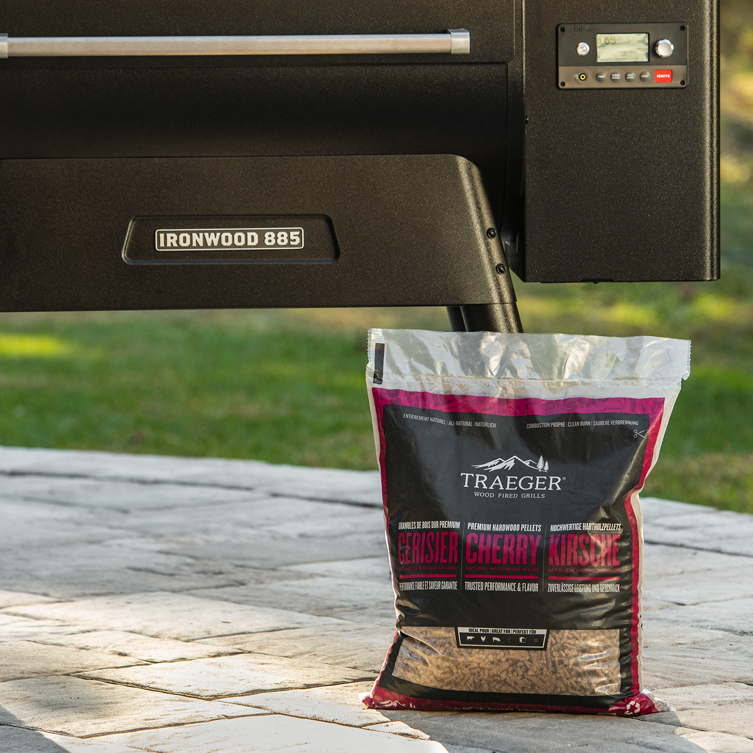 Traeger Hartholzpellets Kirsche 9 kg Traeger Hartholzpellets Kirsche 9 kg