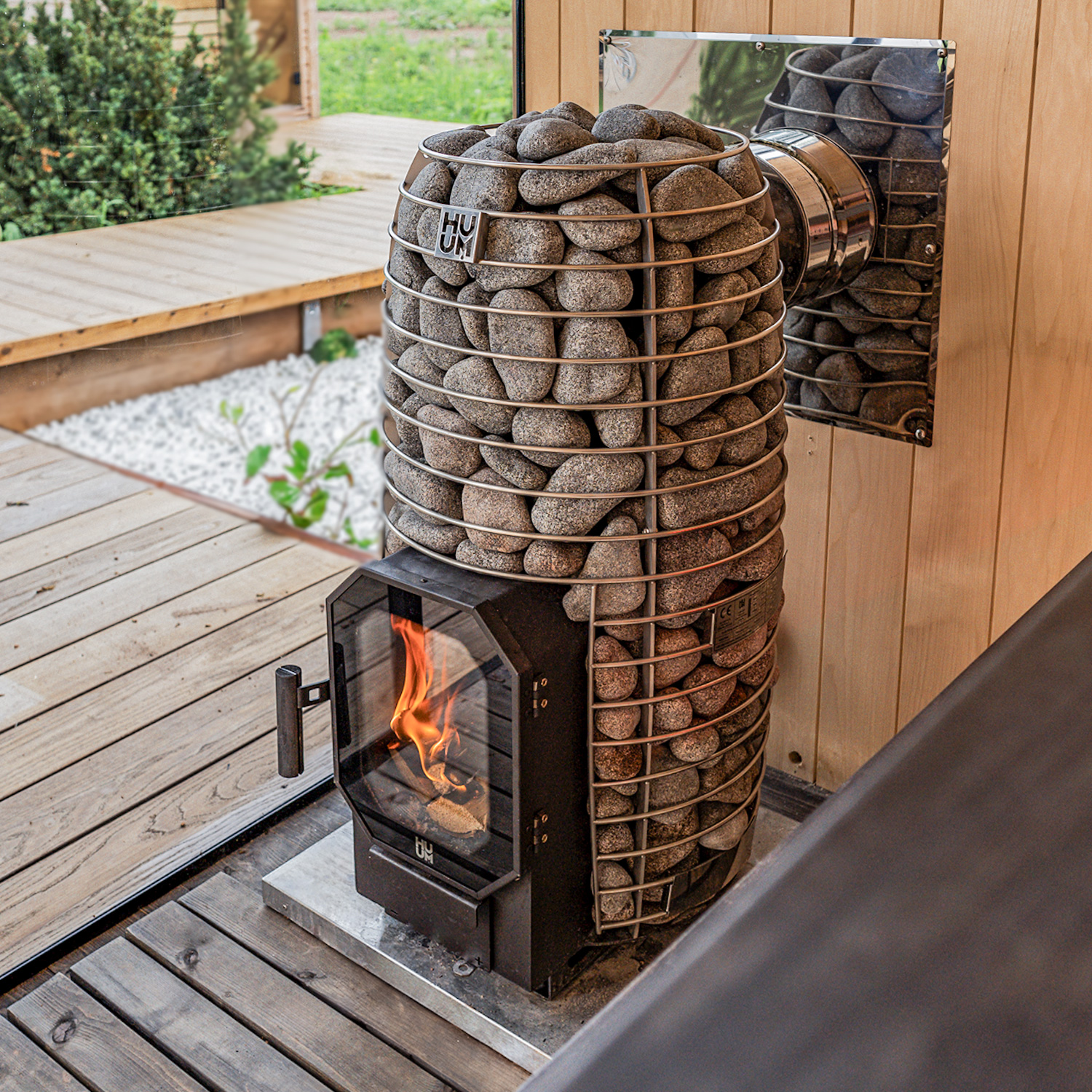 HUUM HIVE Flow Mini Holz-Saunaofen HUUM HIVE Flow Mini Holz-Saunaofen