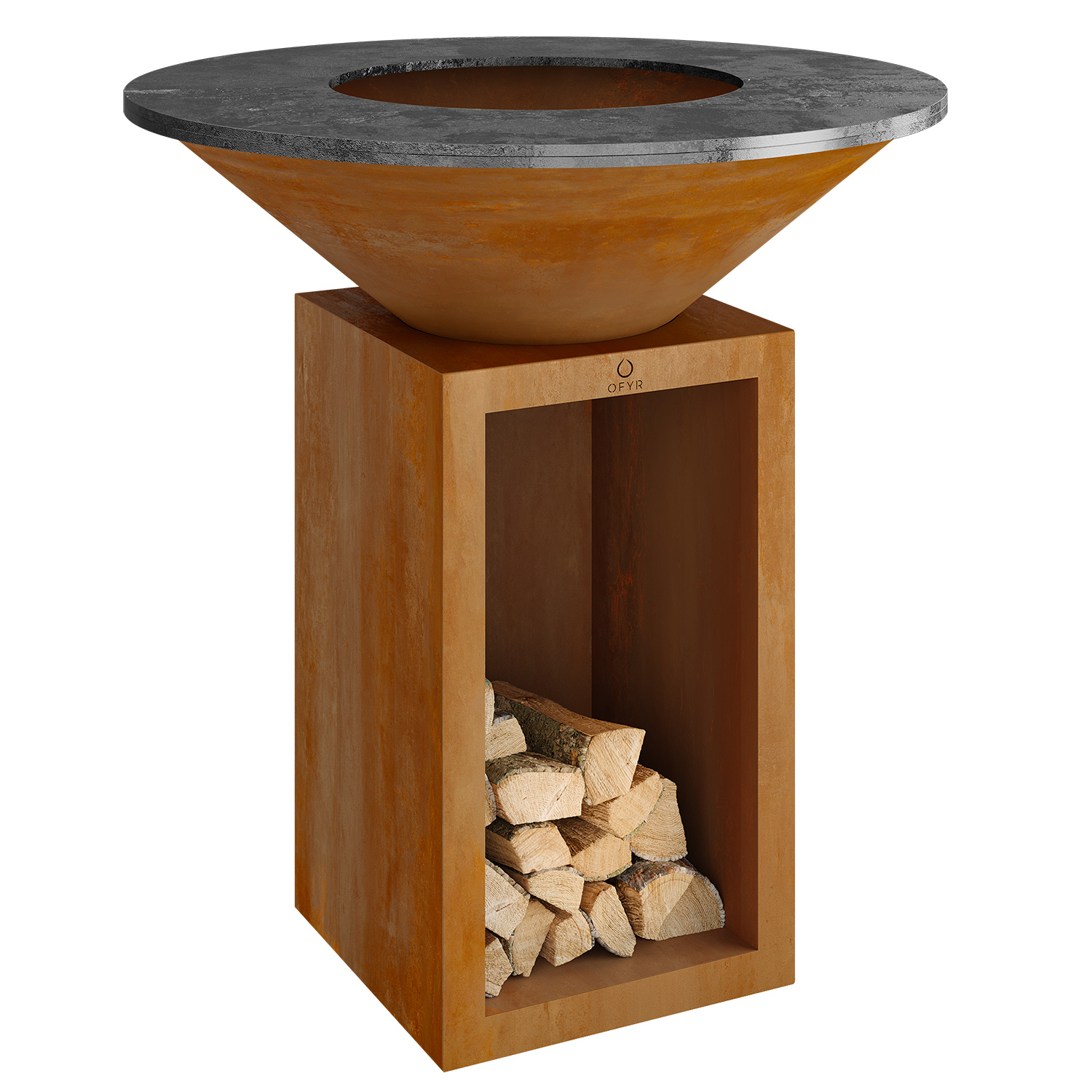 OFYR Classic Storage Corten 85 Grill & Feuerstelle OFYR Classic Storage Corten 85 Grill & Feuerstelle