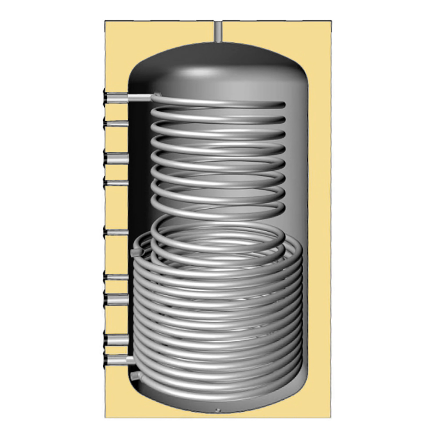 Olsberg Nevado Aqua Compact Stahl Schwarz Set + Pufferspeicher 500 Olsberg Nevado Aqua Compact Stahl Schwarz Set + Pufferspeicher 500