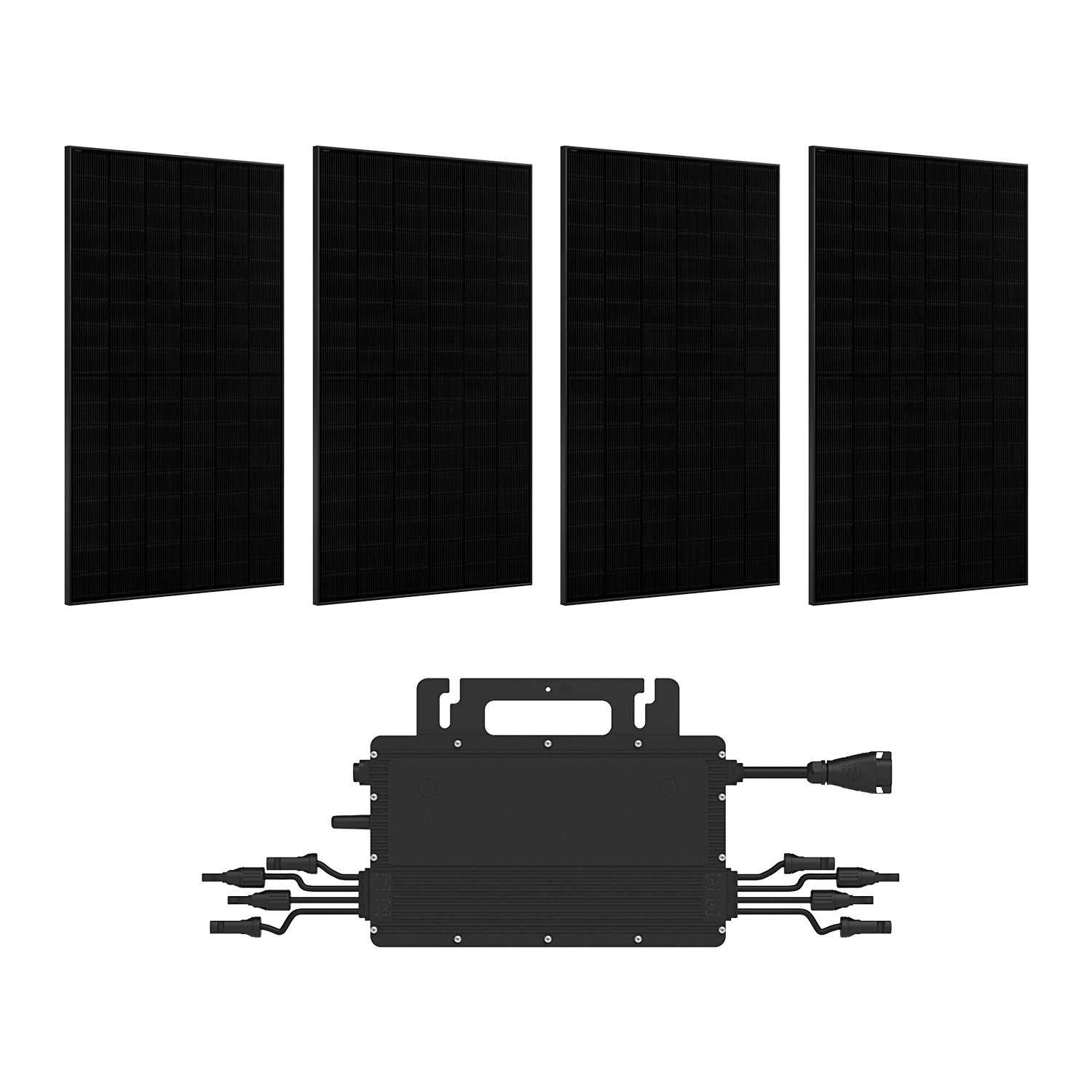 Balkonkraftwerk 1720W mit Holymiles Mikrowechselrichter 1600W