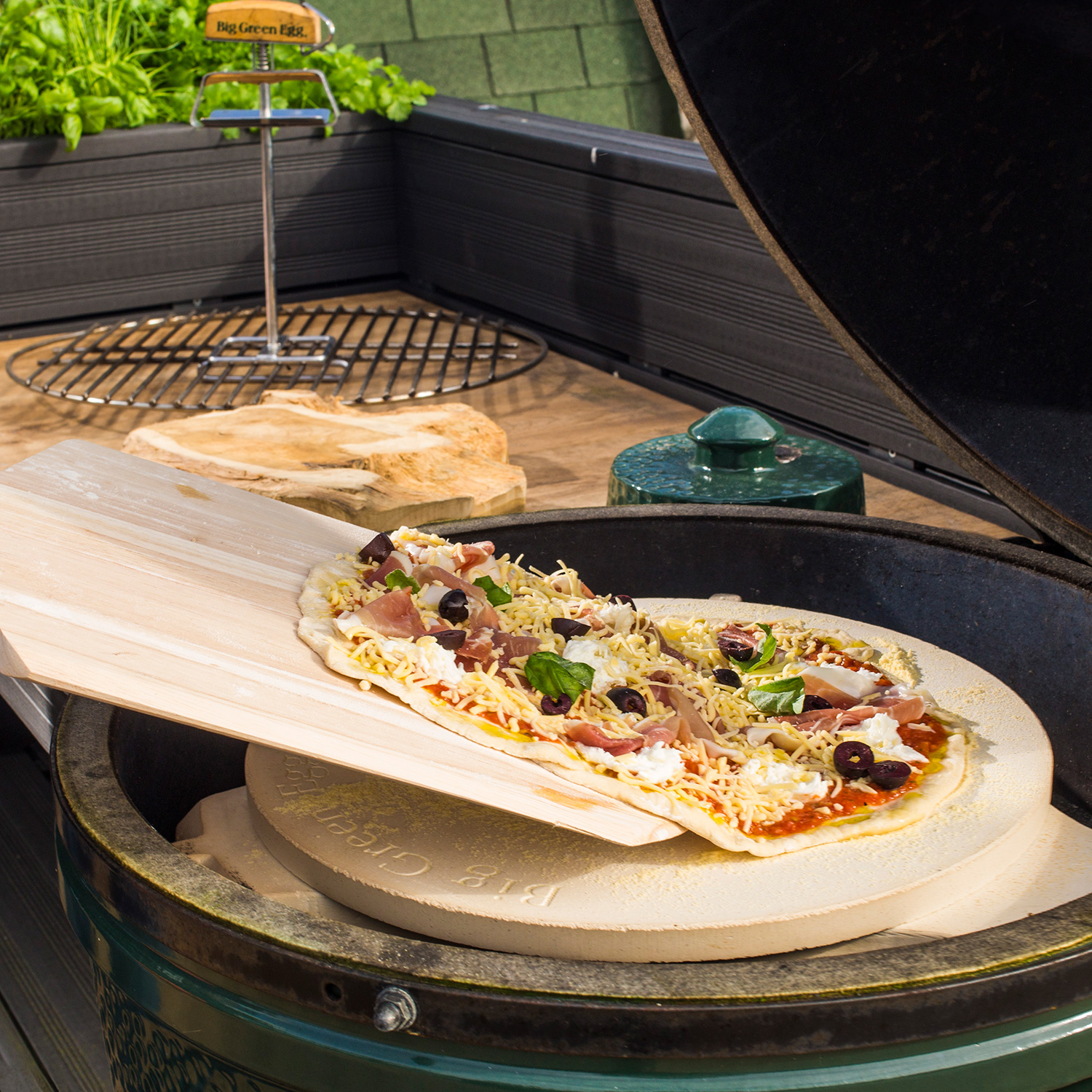 Big Green Egg Back- und Pizzastein für Large Big Green Egg Back- und Pizzastein für Large