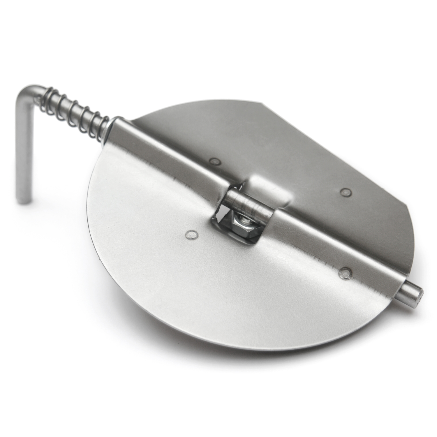 Raik Basic Drosselklappe 150mm blank für Rauchrohr / Ofenrohr
