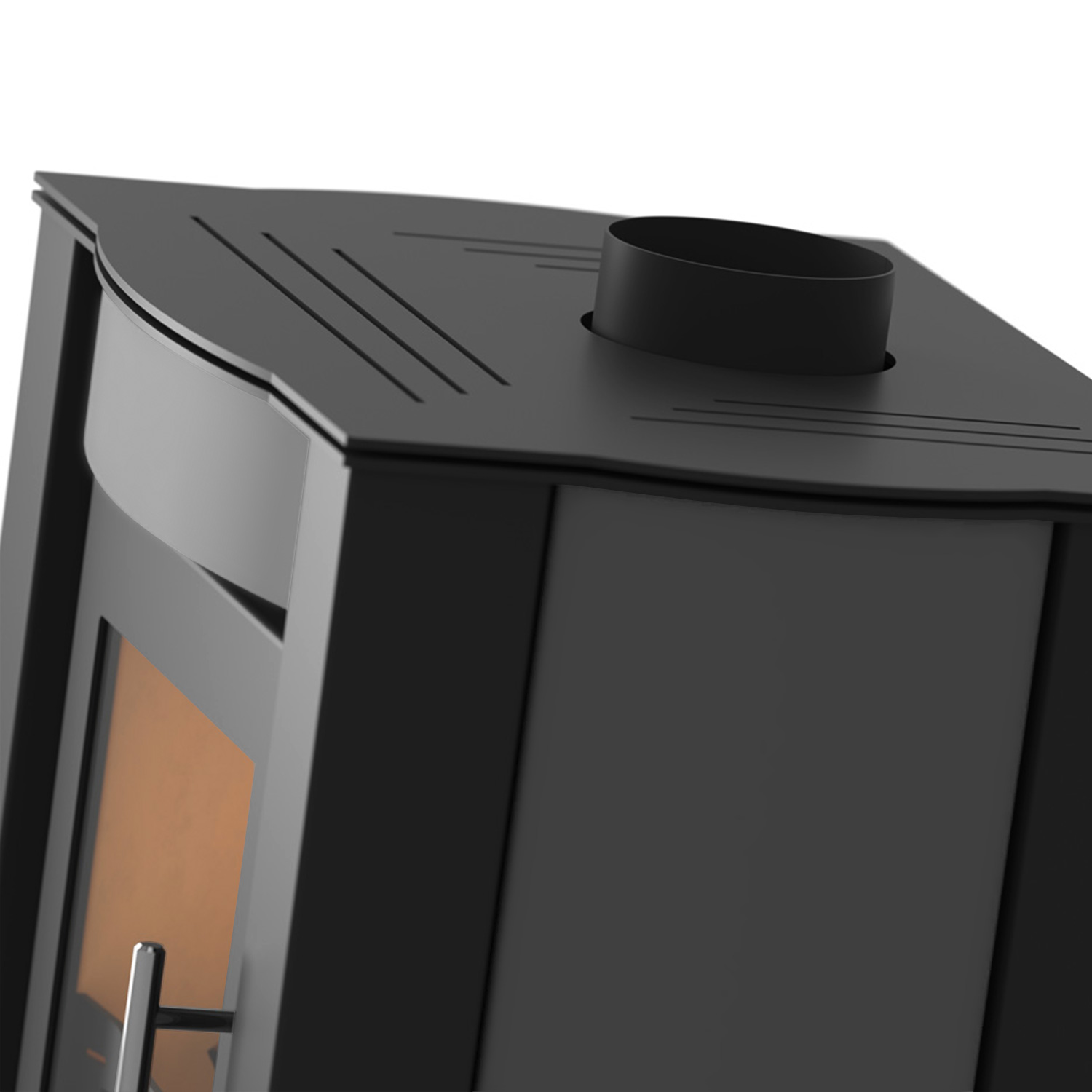 HS Flamingo AMOS Kaminofen Grey HS Flamingo AMOS Kaminofen Grey