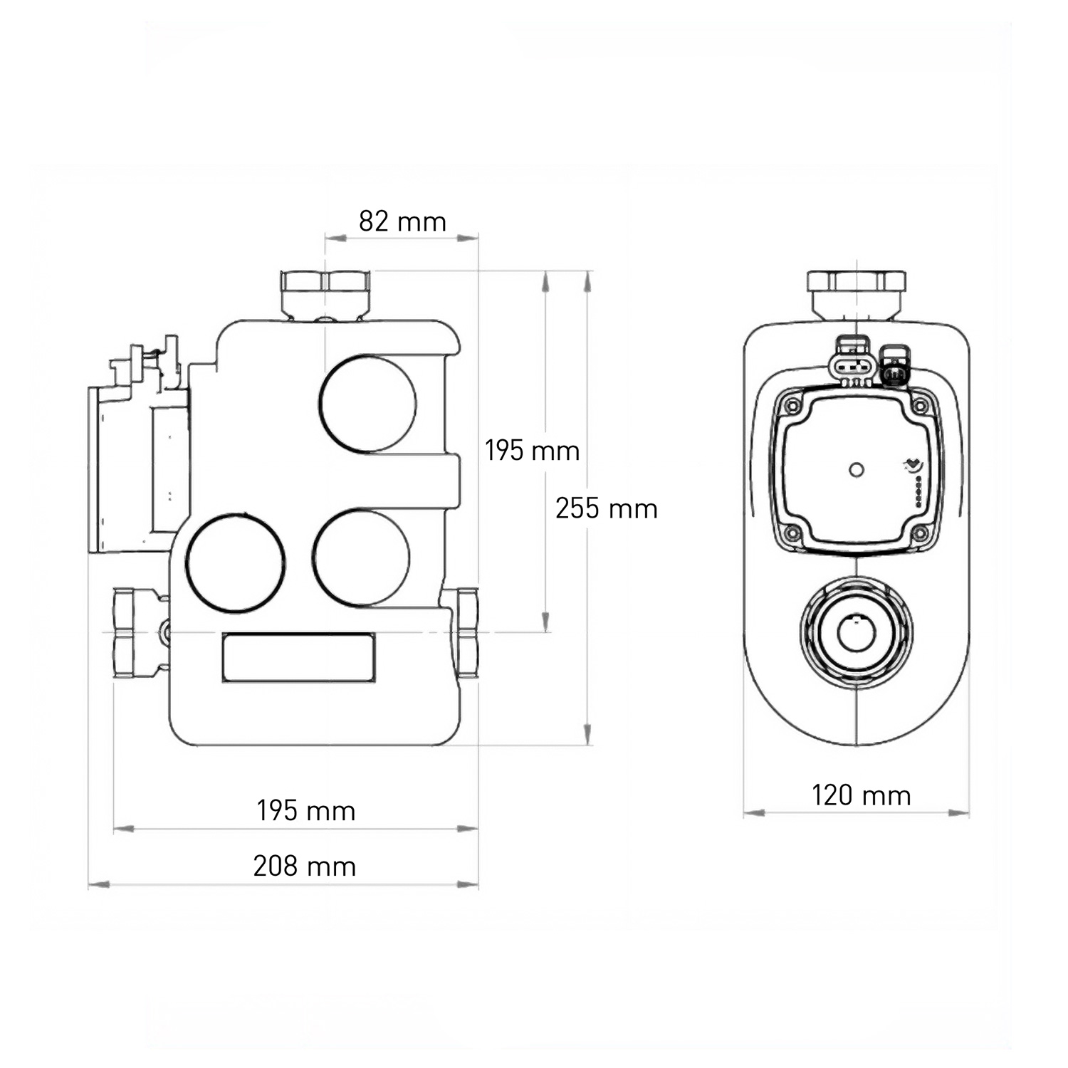 LK Armatur 810 Rücklaufanhebungsgruppe mit Rückschlagventil ThermoMat 2.0, G 1¼ Zoll, 60°C LK Armatur 810 Rücklaufanhebungsgruppe mit Rückschlagventil ThermoMat 2.0, G 1¼ Zoll, 60°C