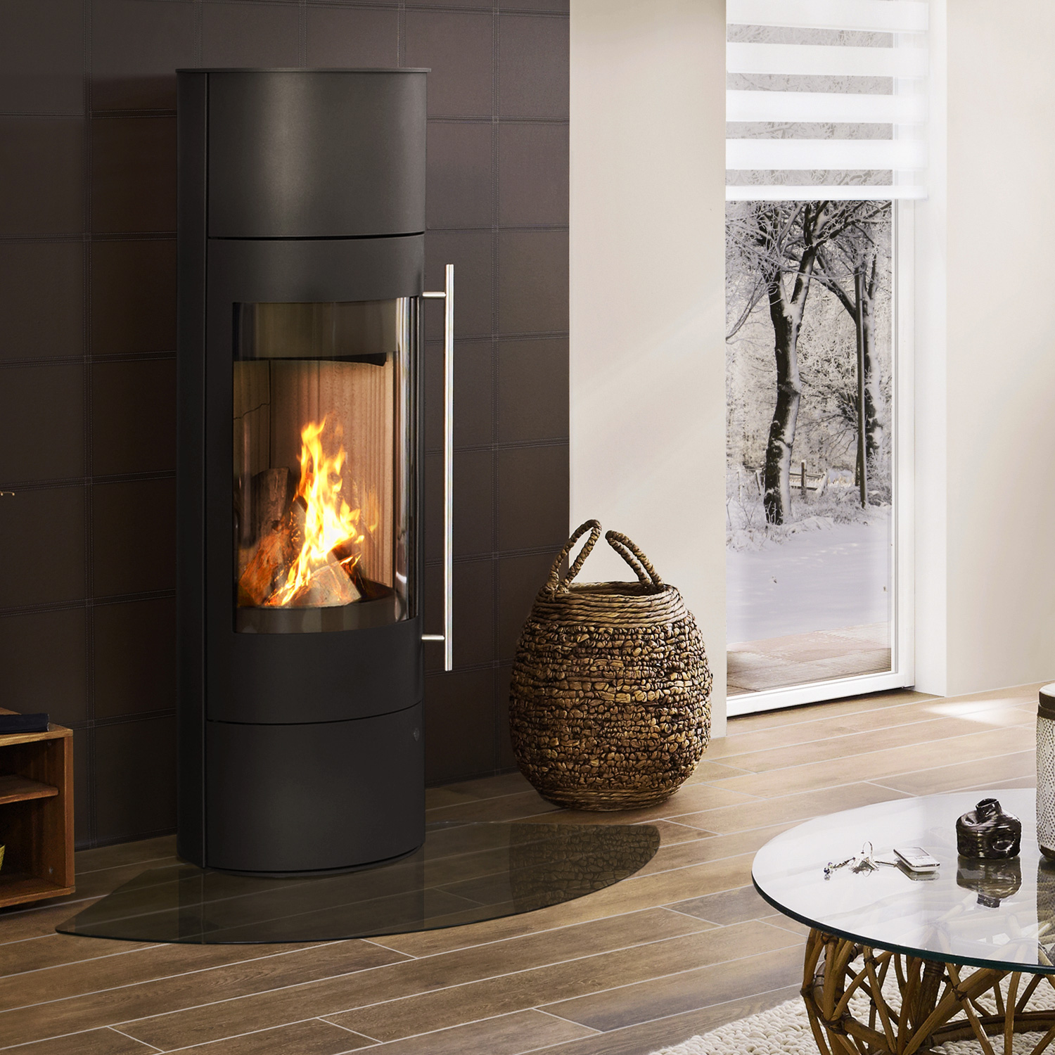 Olsberg Palena PowerBloc! Compact Kaminofen Stahl Schwarz Olsberg Palena PowerBloc! Compact Kaminofen Stahl Schwarz