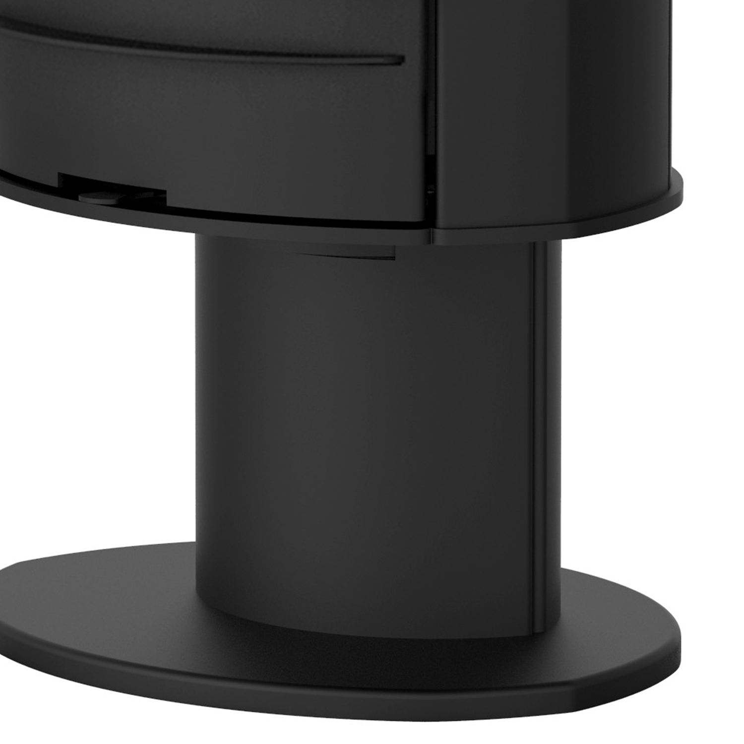 Lotus Liva 7G Kaminofen Schwarz, Rauchabgang oben + 1 m³ Kaminholz gratis