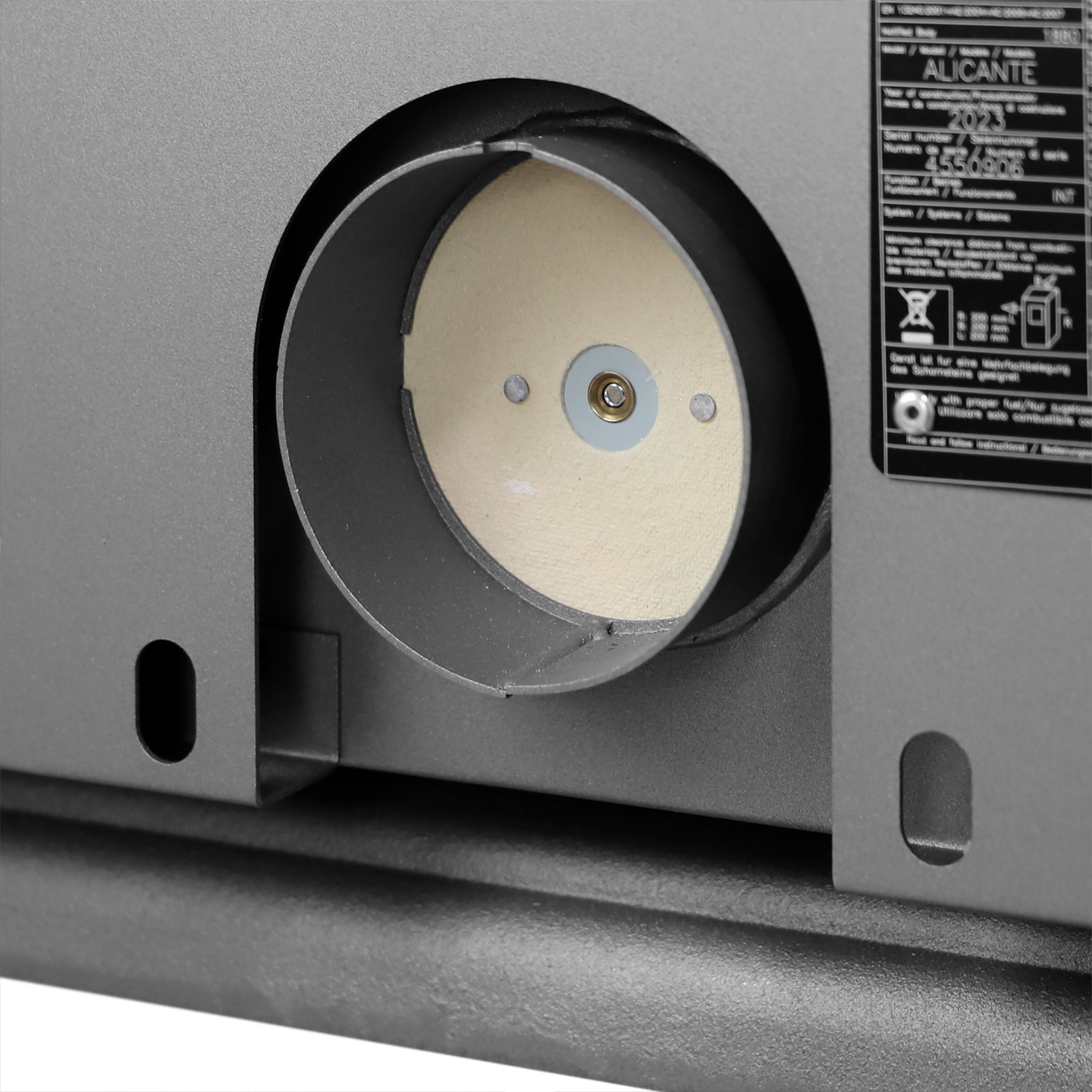 Schmitzker Alicante Wasserführender Kaminofen Anthrazit Speckstein Schmitzker Alicante Wasserführender Kaminofen Anthrazit Speckstein