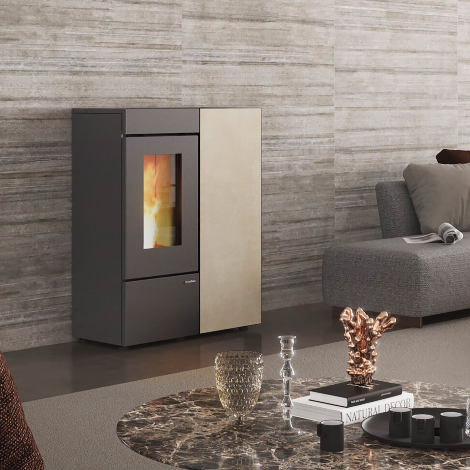 Extraflame Evolution Line Annalisa Plus Gres Pelletofen