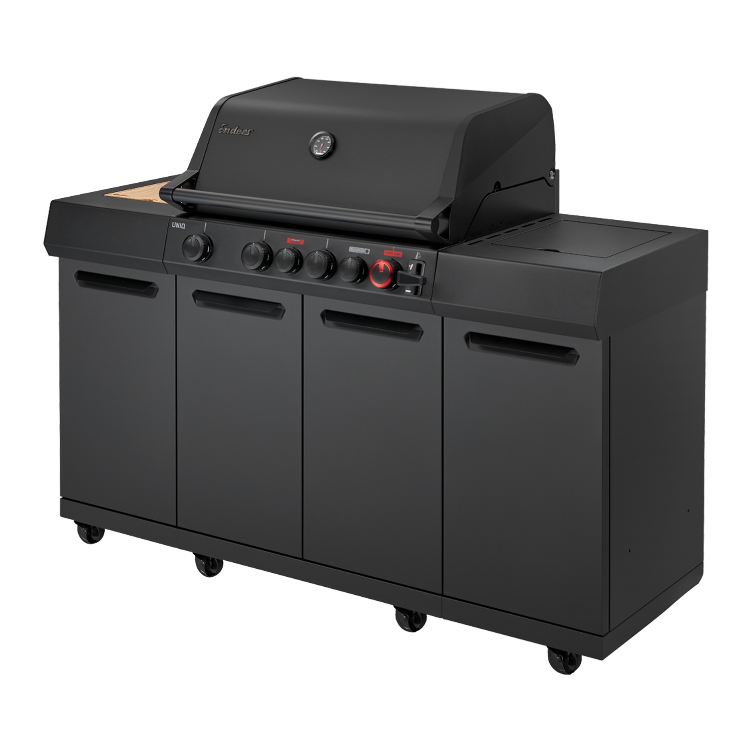 Enders Uniq 4 IK Kitchen Cruster Shadow Gasgrillstation