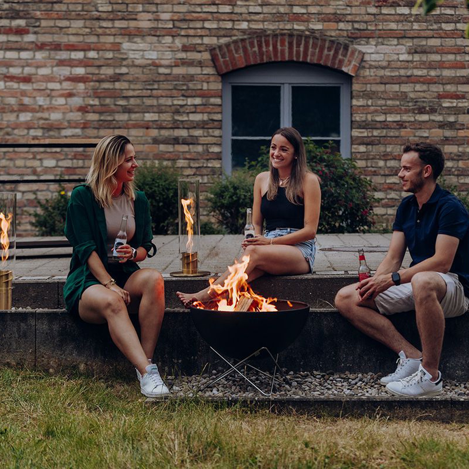 höfats SPIN 1200 Tischfeuer gold