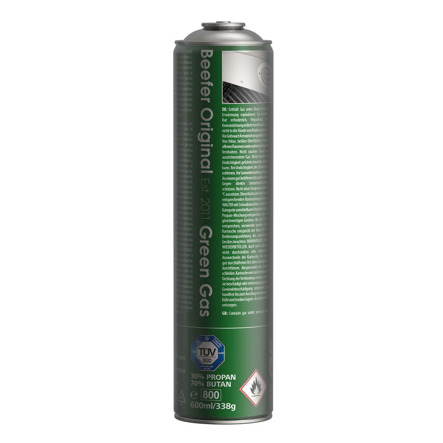 Beefer Green Gas 1er Set