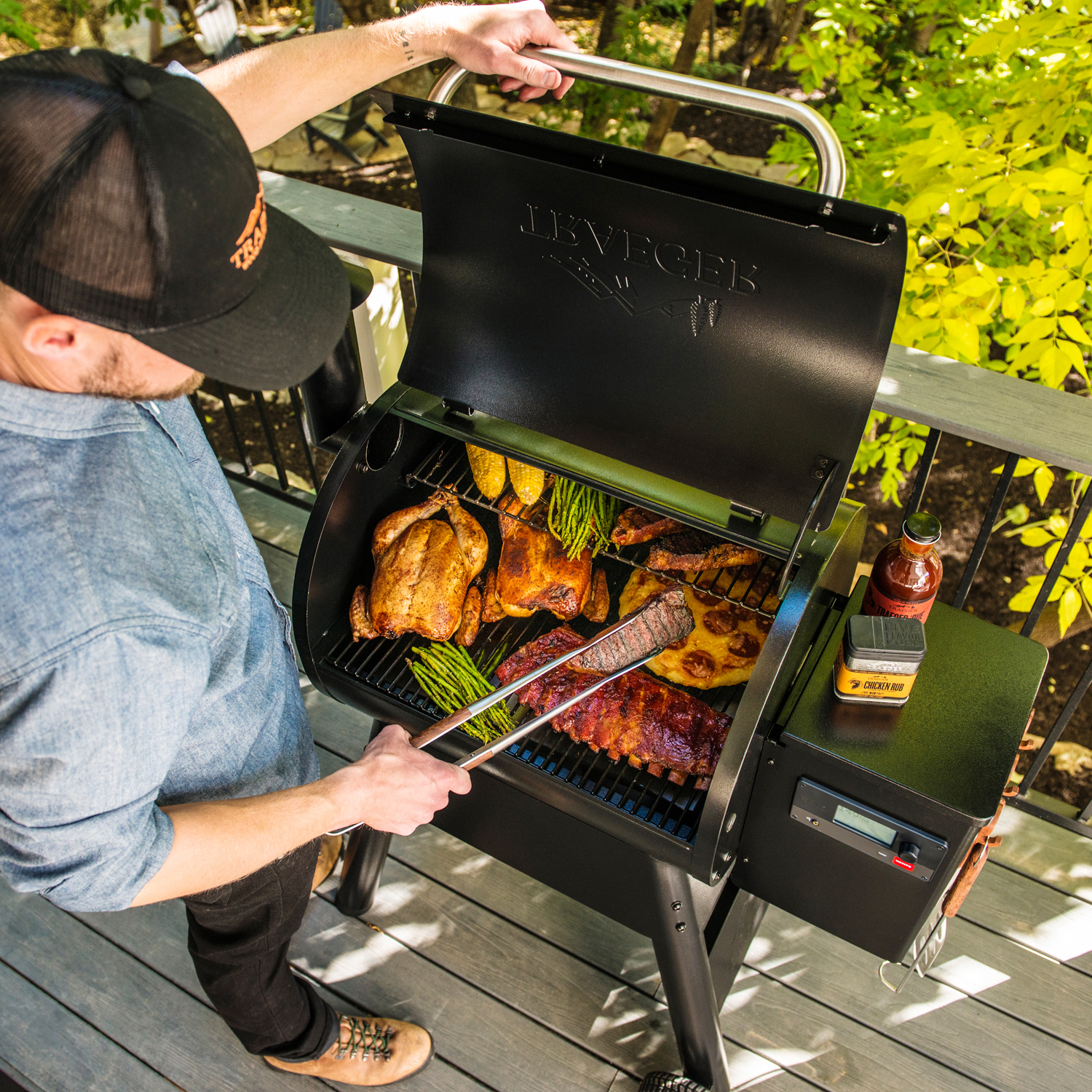 Traeger PRO D2 575 Pellet Grill schwarz Traeger PRO D2 575 Pellet Grill schwarz