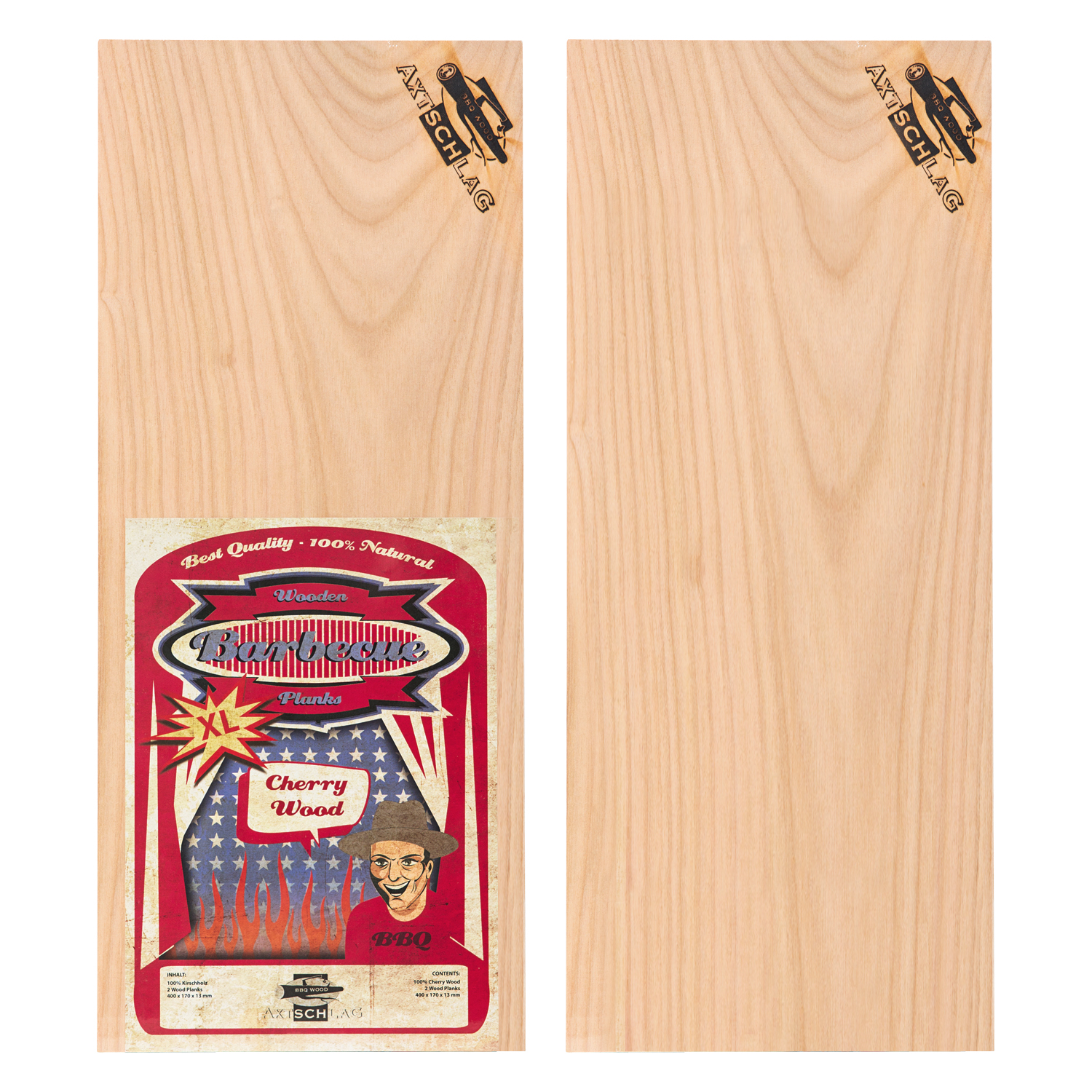 Axtschlag Wood Plank Kirsche XL 2er Set 2022 Axtschlag Wood Plank Kirsche XL 2er Set 2022