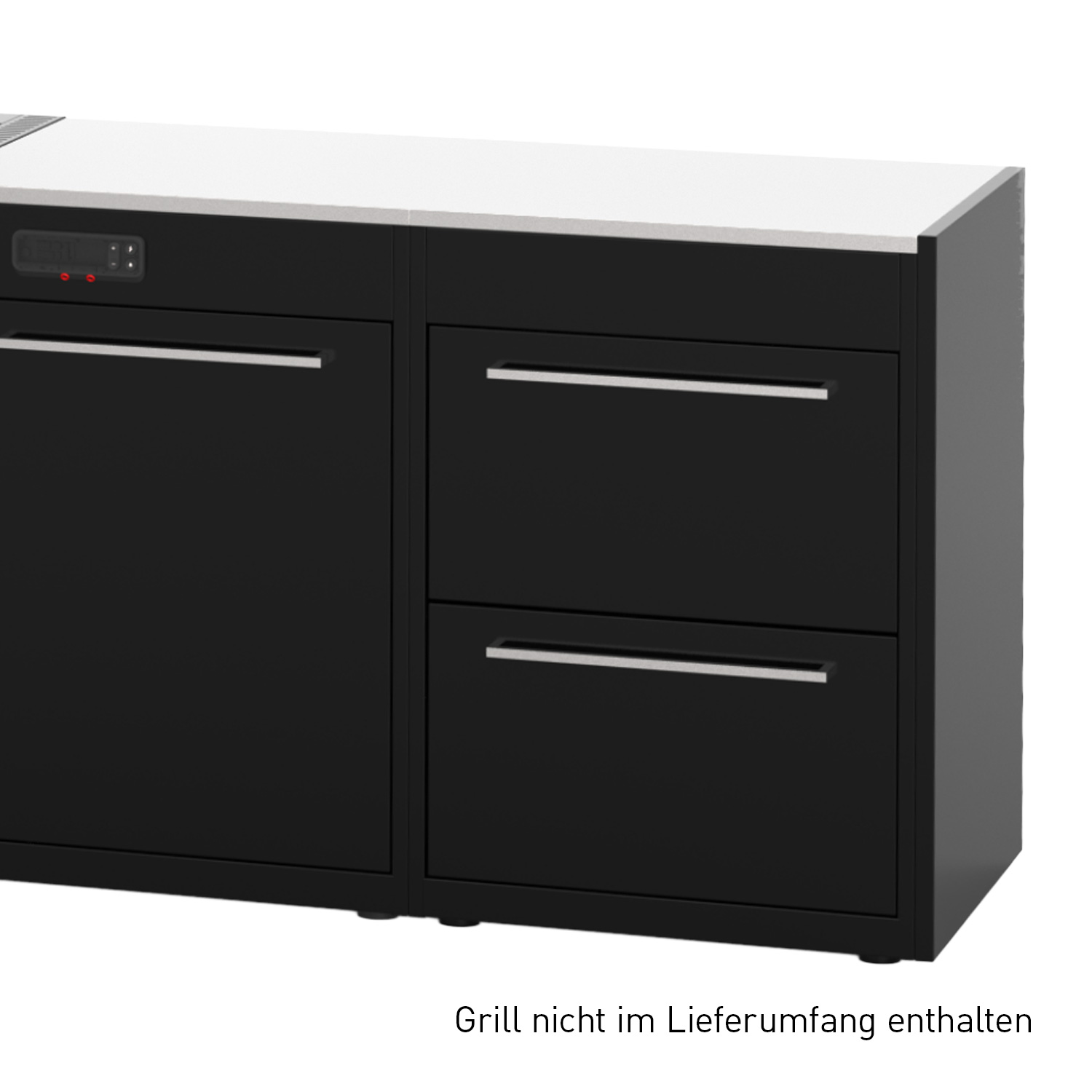 Weber BBQ Kitchen Set 5 für Genesis 3-Brenner mit Seitenkocher & Connect