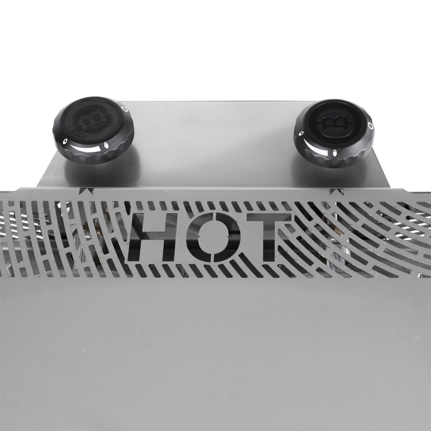 Beefer Twin Pro Propan-Gasgrill mit Trennwand