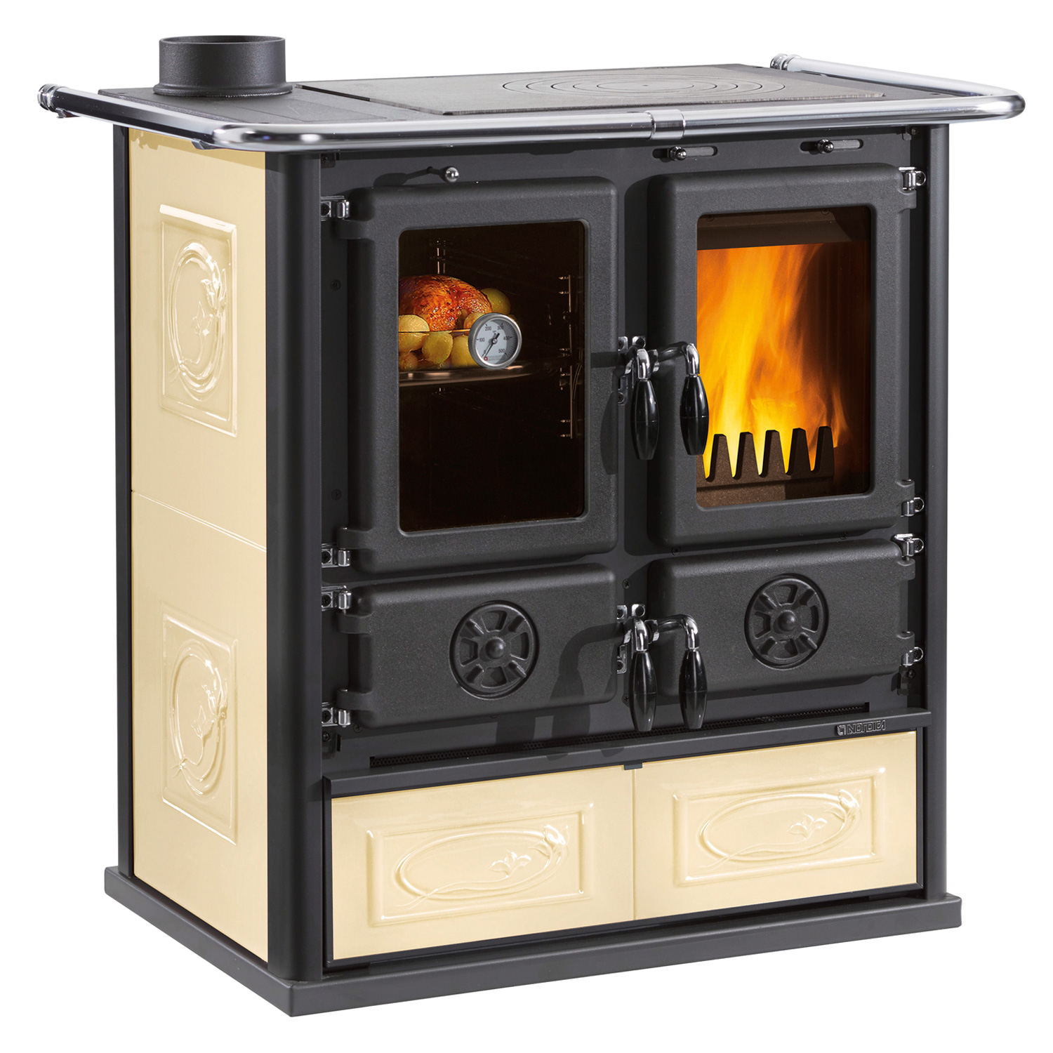 La Nordica Rosetta SX.16 Küchenofen Liberty Panna