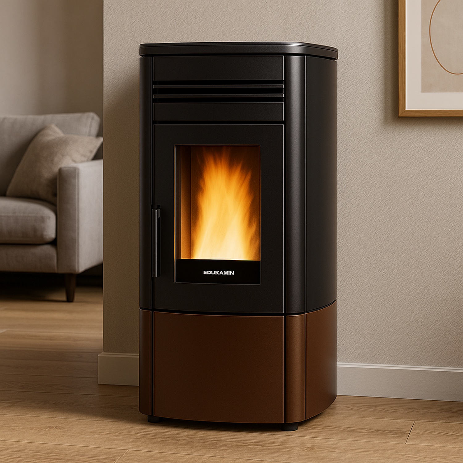 Extraflame NORIS - Bronze Pelletofen EVOLUTION LINE