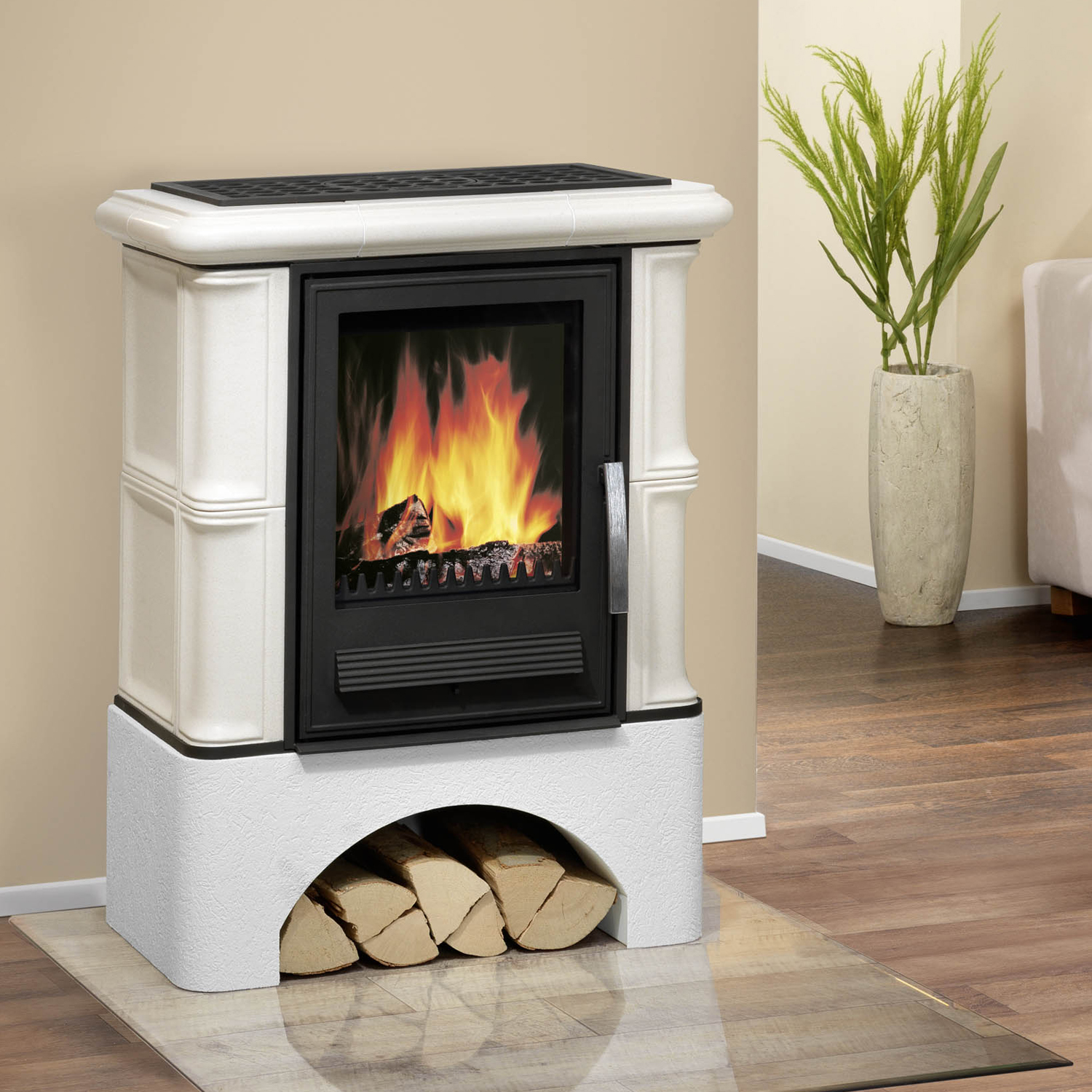 Justus Bavaria Kaminofen Ahornweiß Justus Bavaria Kaminofen Ahornweiß
