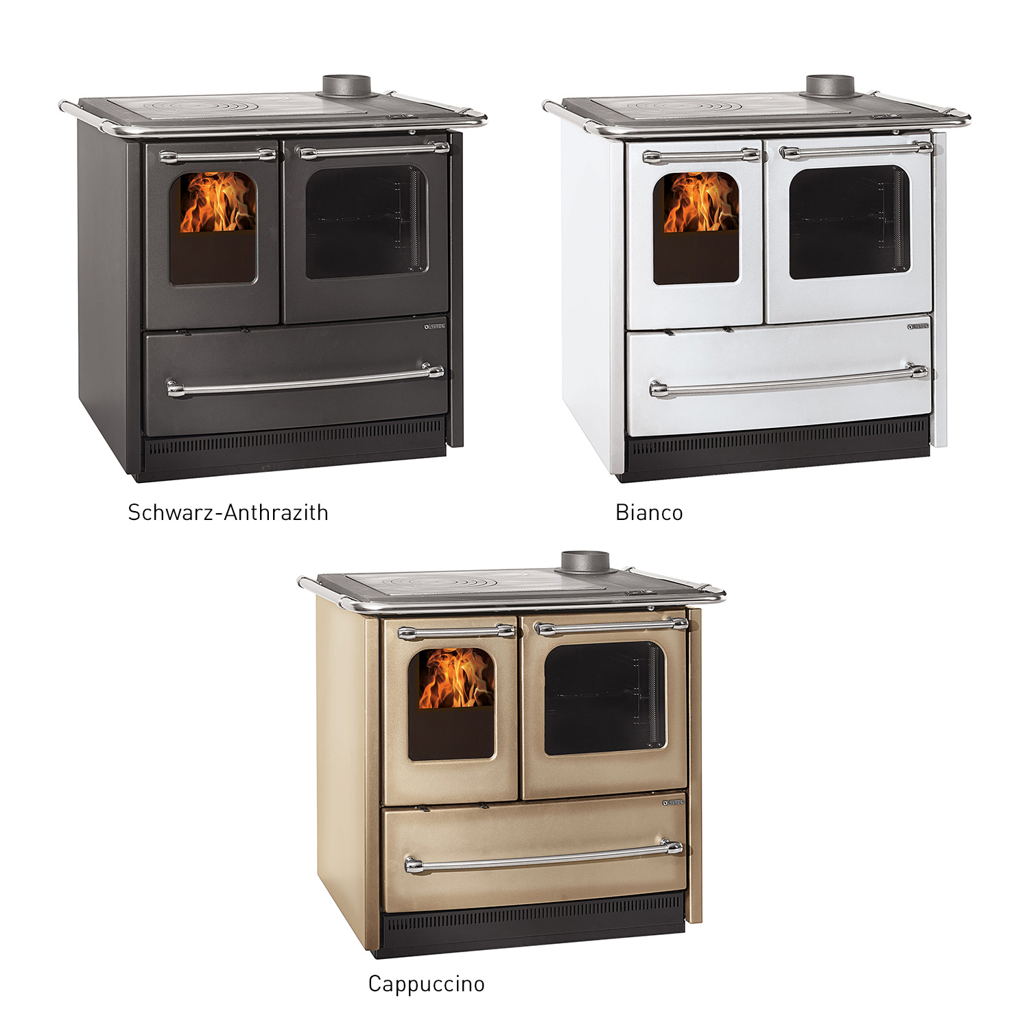 La Nordica Sovrana Easy Evo 2.0 Küchenofen Stahl Schwarz La Nordica Sovrana Easy Evo 2.0 Küchenofen Stahl Schwarz