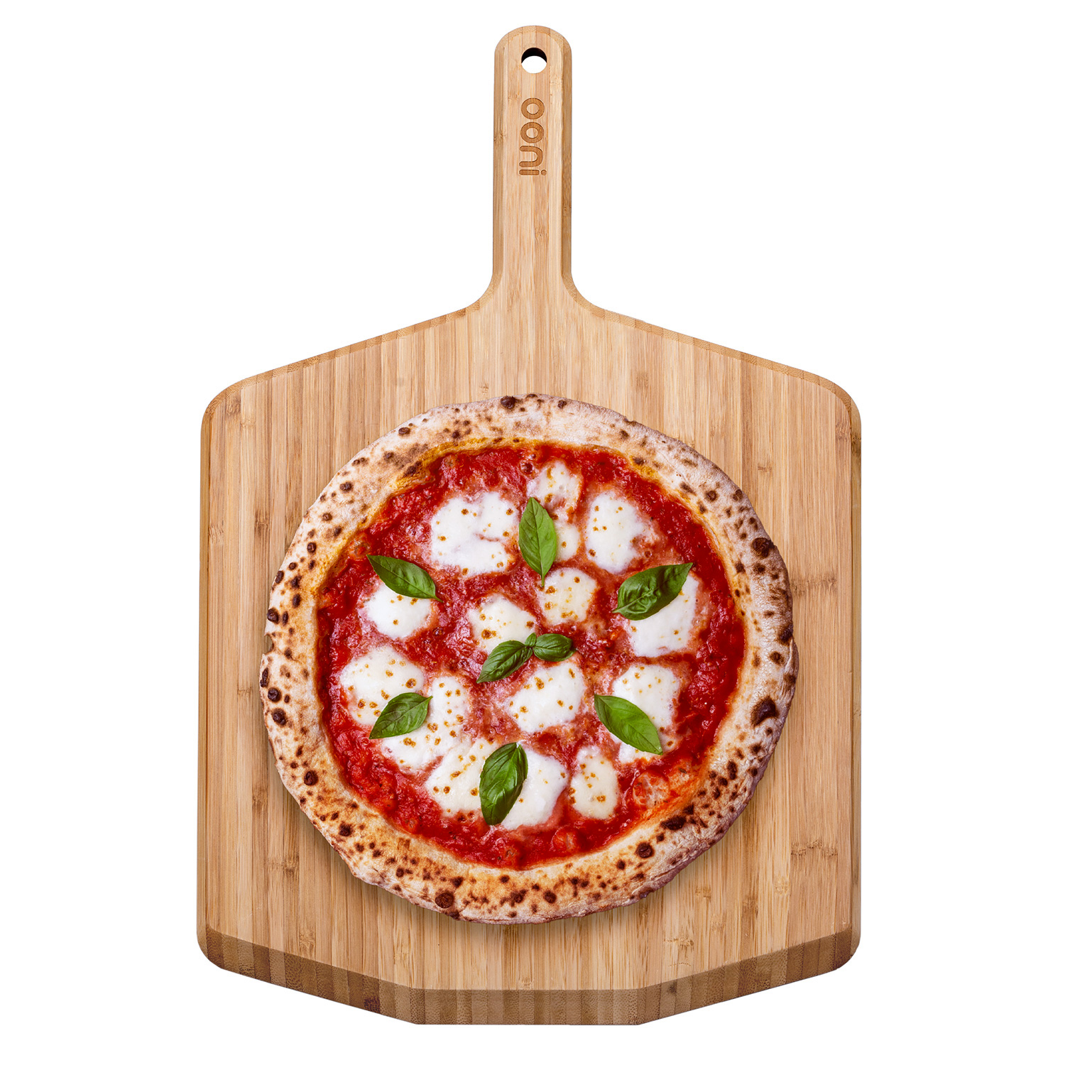 Ooni Pizzaschieber und Brett aus Bambus 16" Ooni Pizzaschieber und Brett aus Bambus 16"