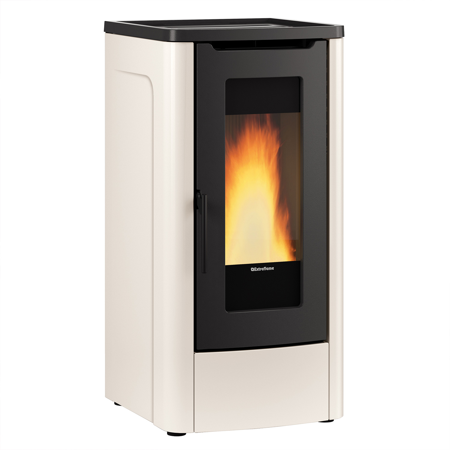 Extraflame Dahiana VFS Pelletofen Stahl Elfenbein