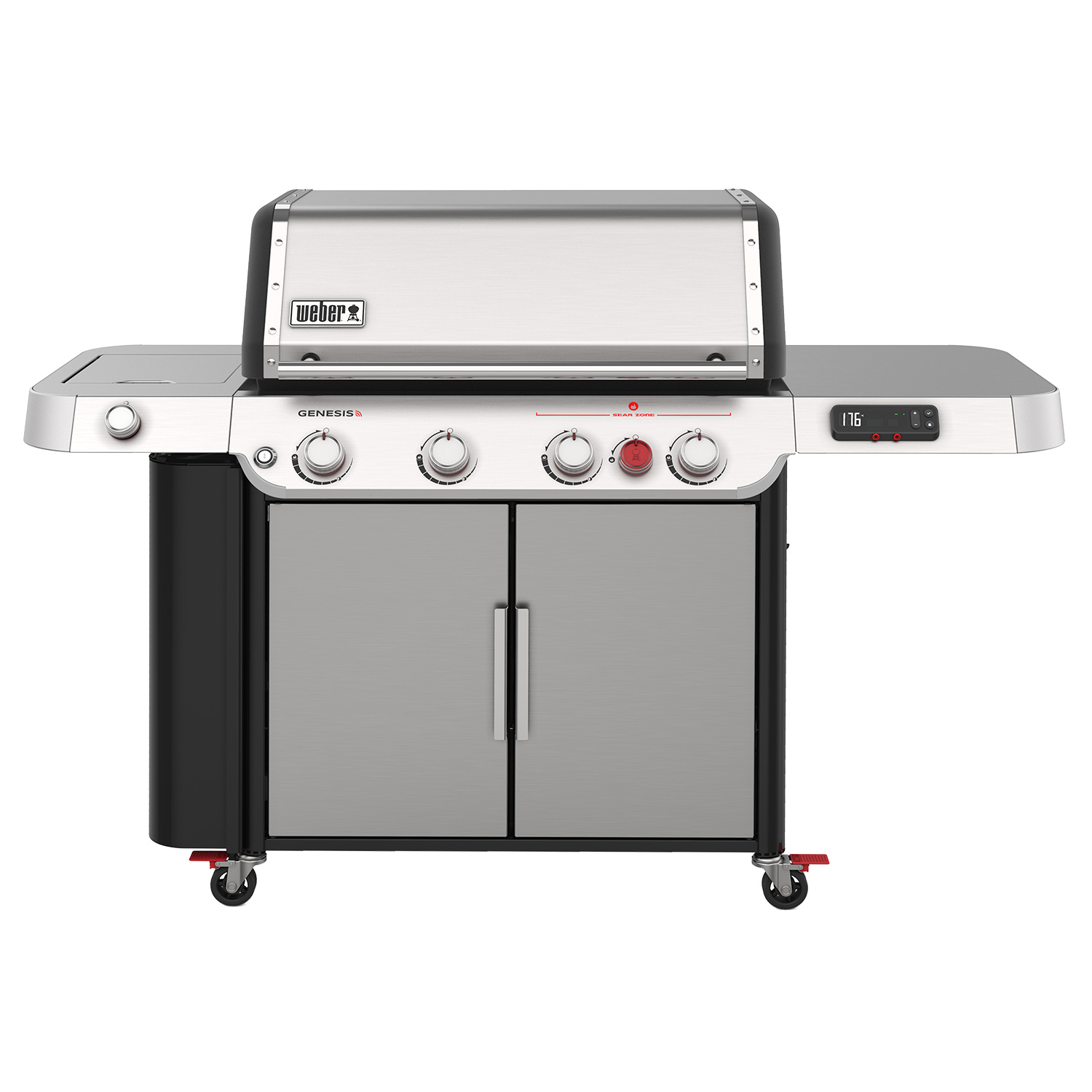 Weber Genesis SX-435 Smart Gas-Grillstation Edelstahl Weber Genesis SX-435 Smart Gas-Grillstation Edelstahl