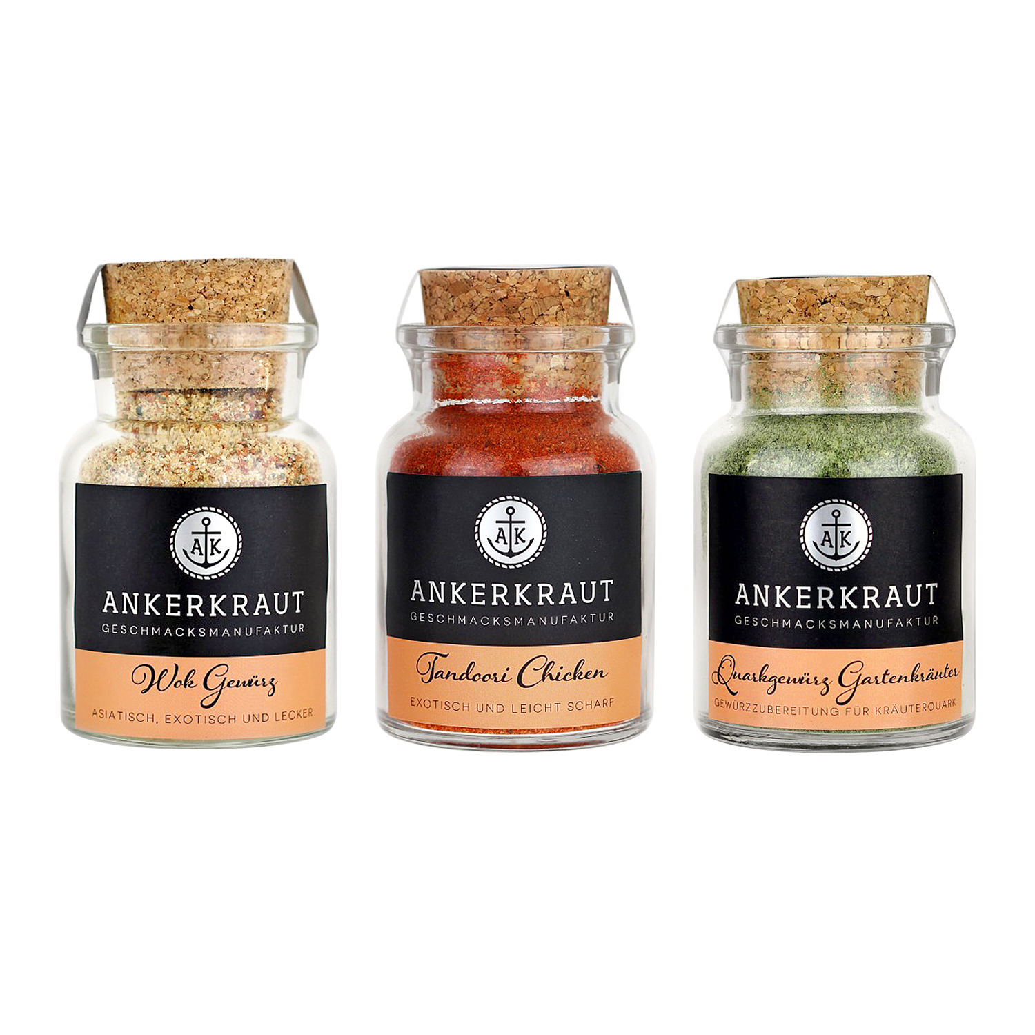 Ankerkraut Gewürzmischungen-Set Wok-Zeit Ankerkraut Gewürzmischungen-Set Wok-Zeit