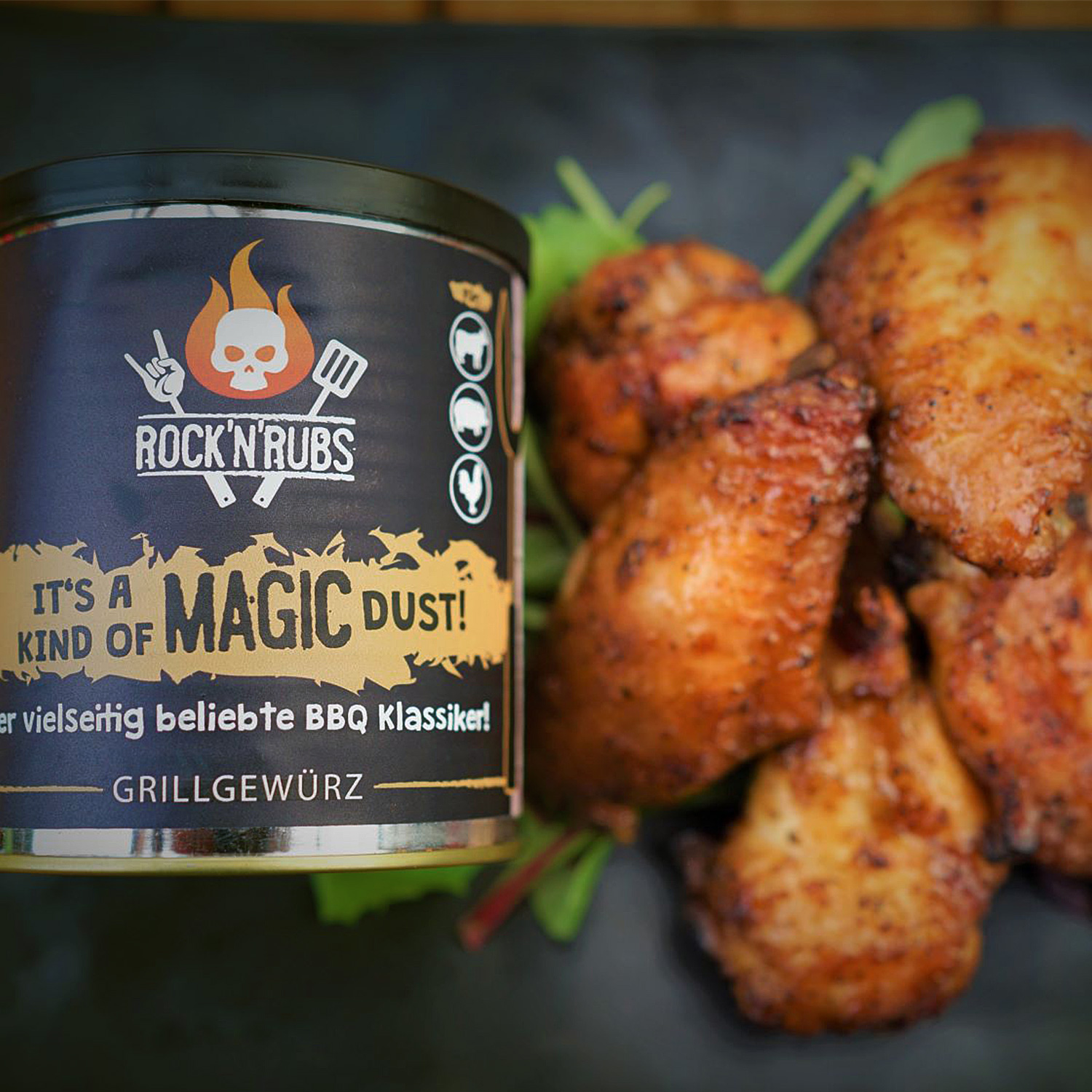 Rock'n'Rubs Frontline Magic Dust 170 g Rock'n'Rubs Frontline Magic Dust 170 g