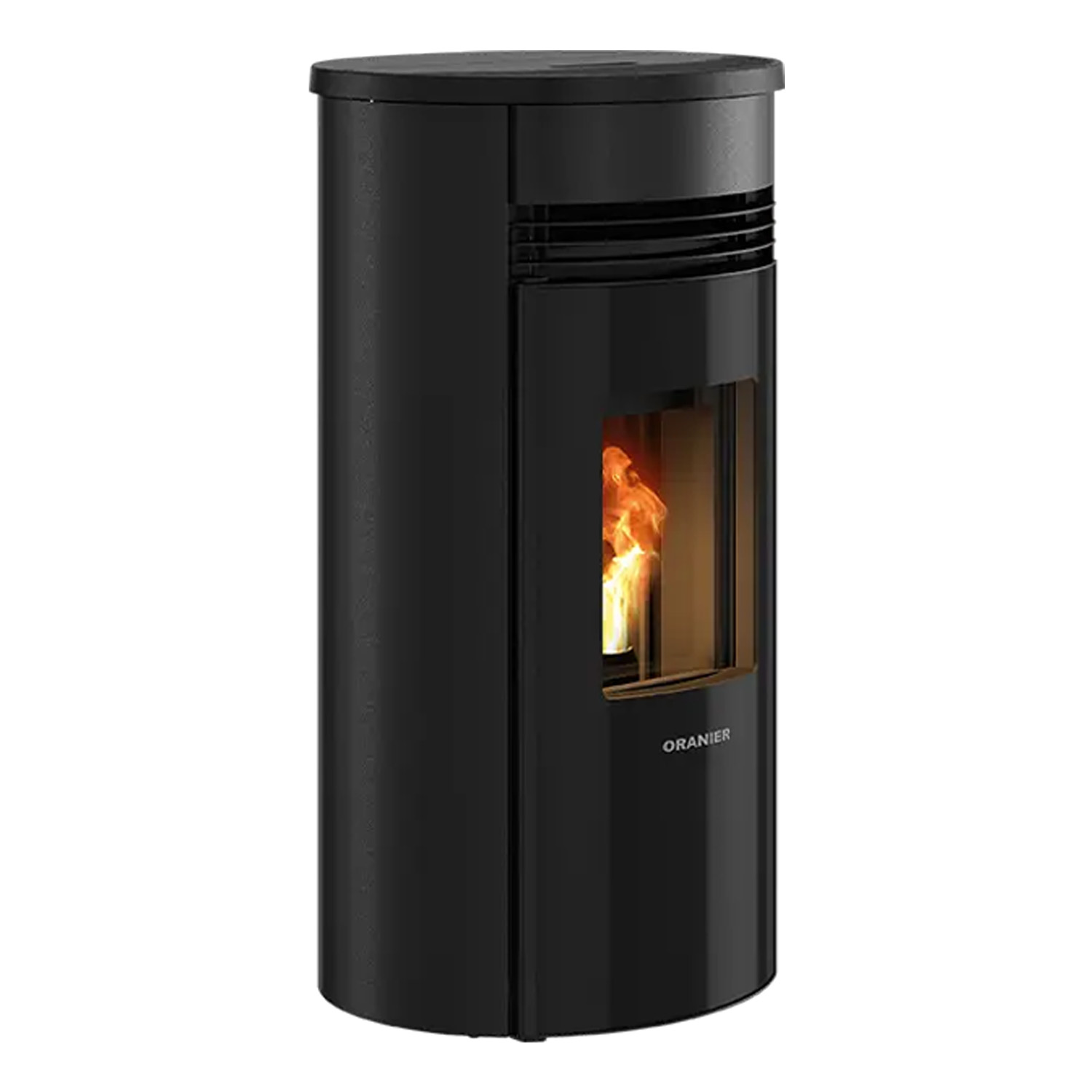 Oranier Sando 50 Pelletofen Stahl Schwarz