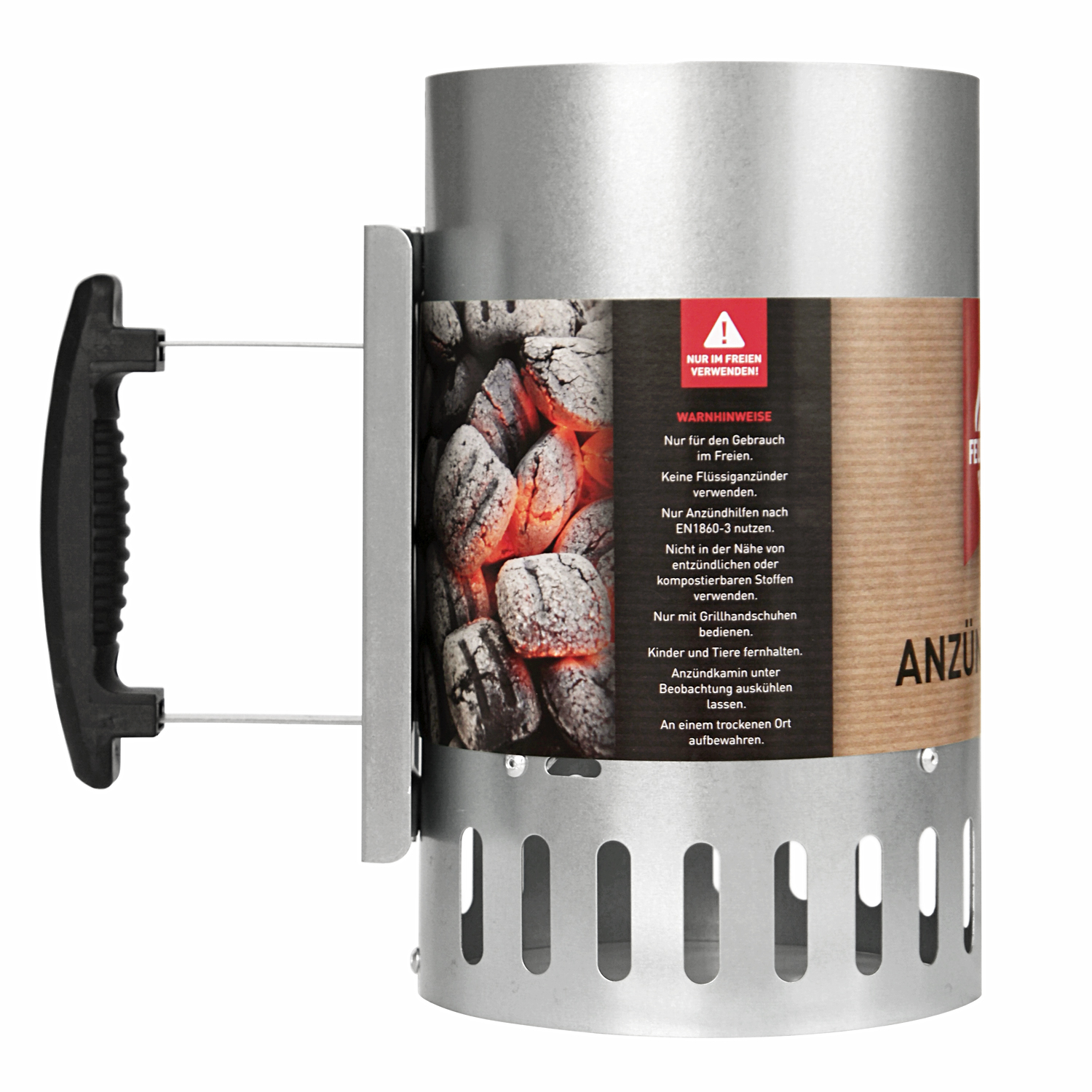 FEUERGOTT Anzündkamin + Solo Stove Titan Campingkocher
