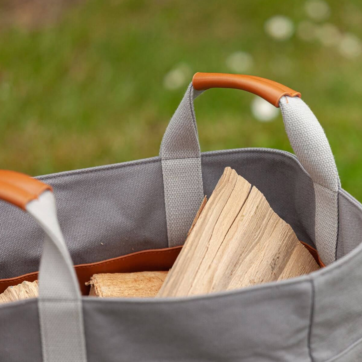 Aduro Holztasche Grau