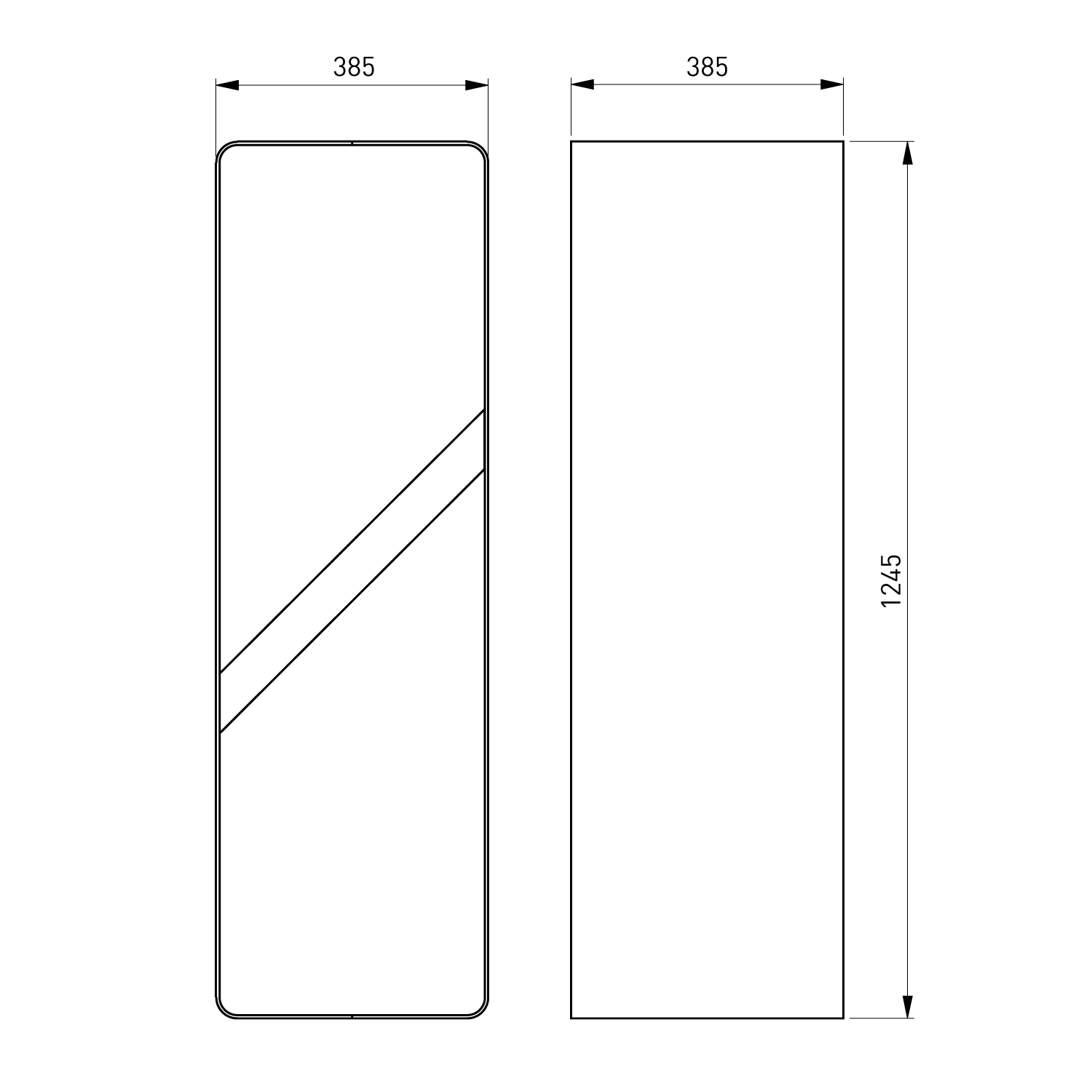 HS Flamingo Deluxe 2 Holzregal Olive HS Flamingo Deluxe 2 Holzregal Olive