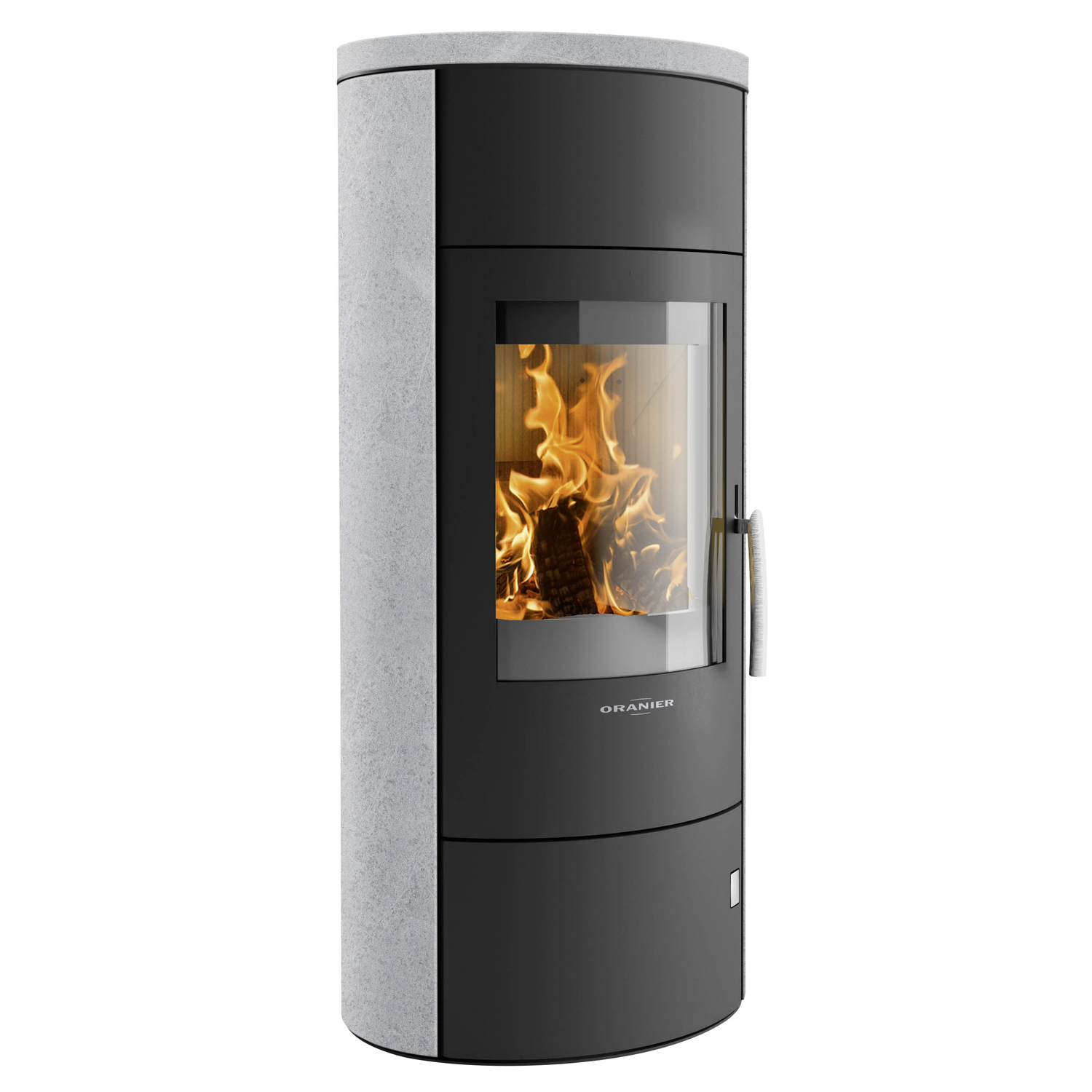 Oranier Polar W+ 2.0 Kaminofen Stahl Schwarz / Speckstein Oranier Polar W+ 2.0 Kaminofen Stahl Schwarz / Speckstein