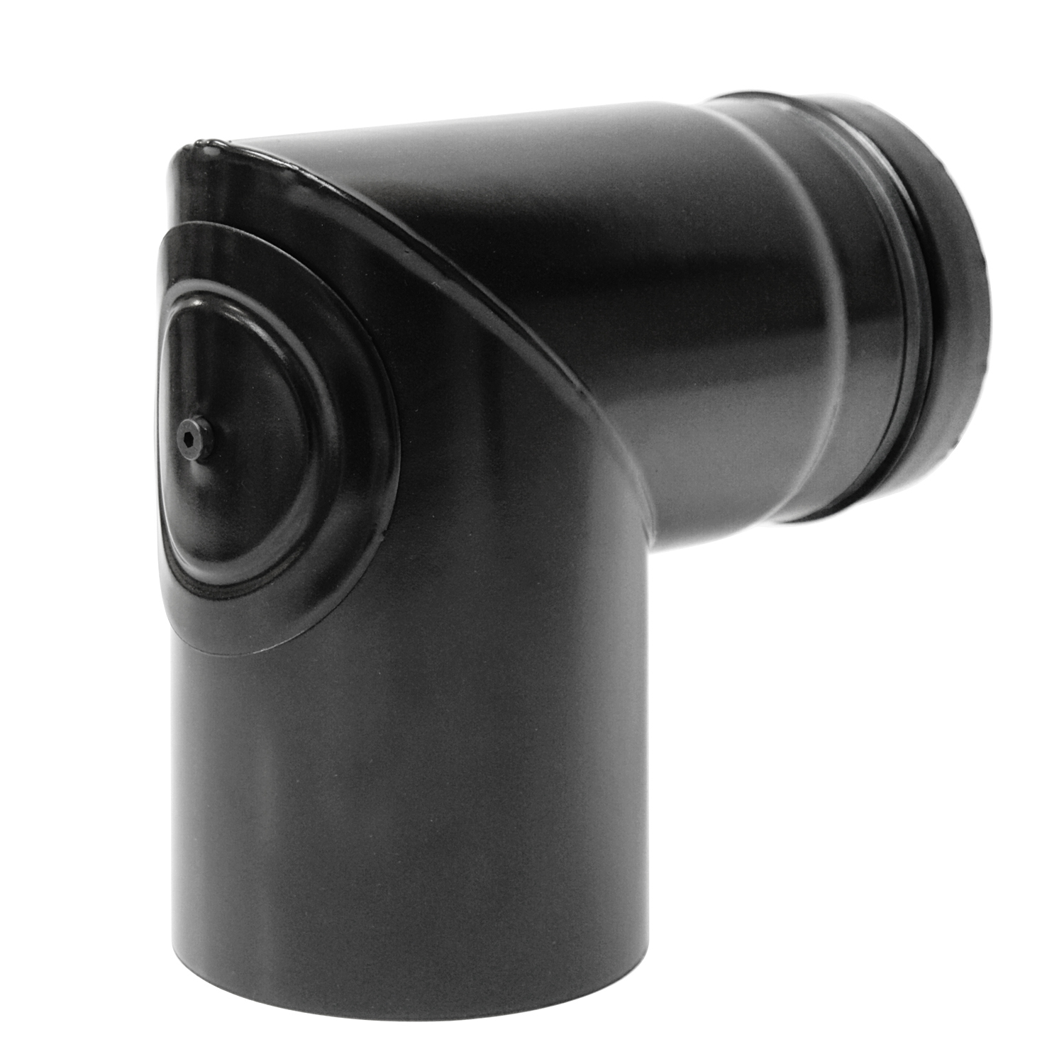 Raik Pelletrohr / Ofenrohr 80mm - 90° Bogen Raik Pelletrohr / Ofenrohr 80mm - 90° Bogen