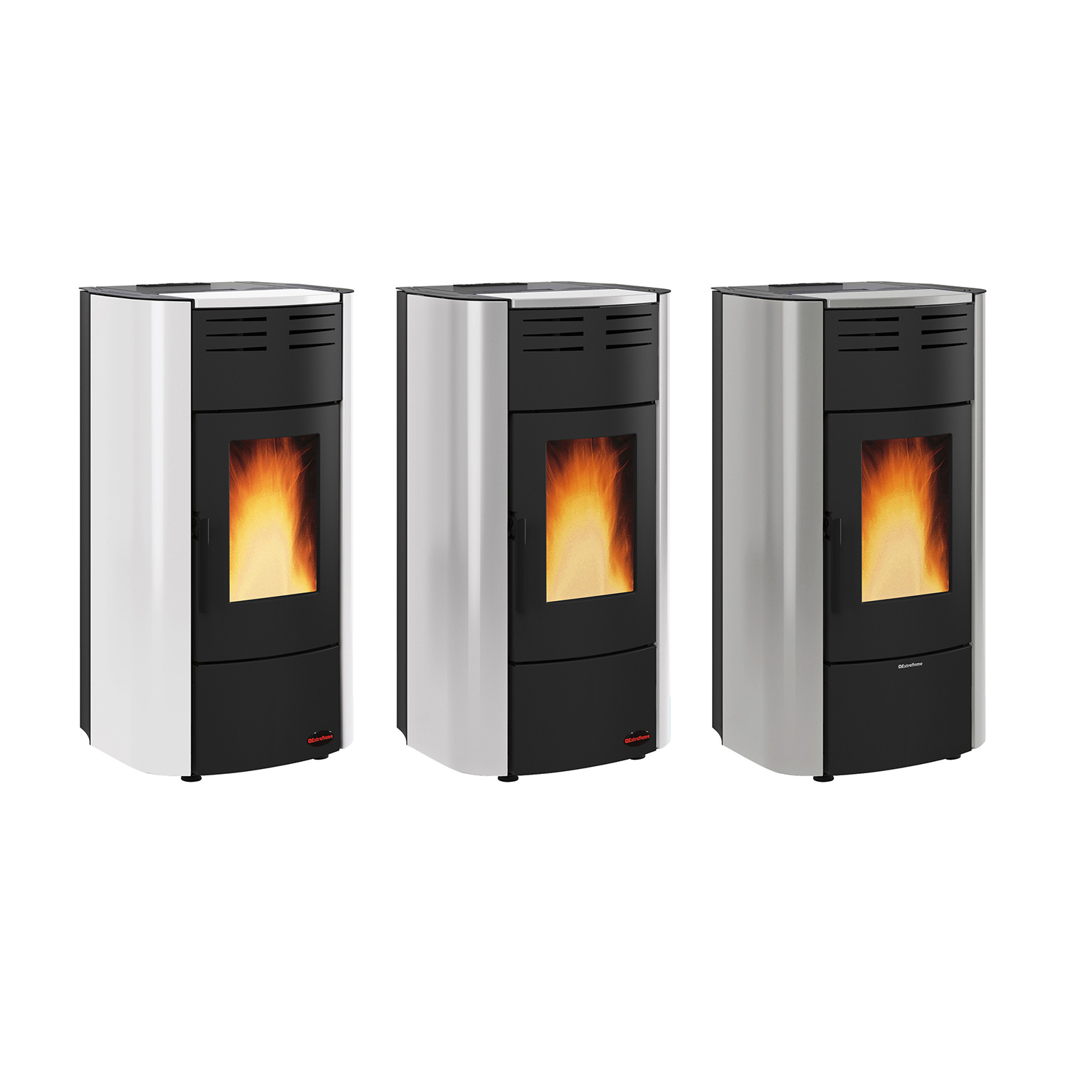 Extraflame Raffaella Idro H15 5.0 Wasserführender Pelletofen Weiß