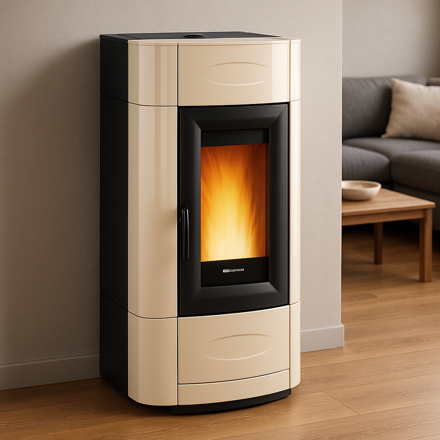 Extraflame ISIDORA IDRO H23 5.0 EVO - Elfenbein wassergeführter Pelletofen EVOLUTION LINE