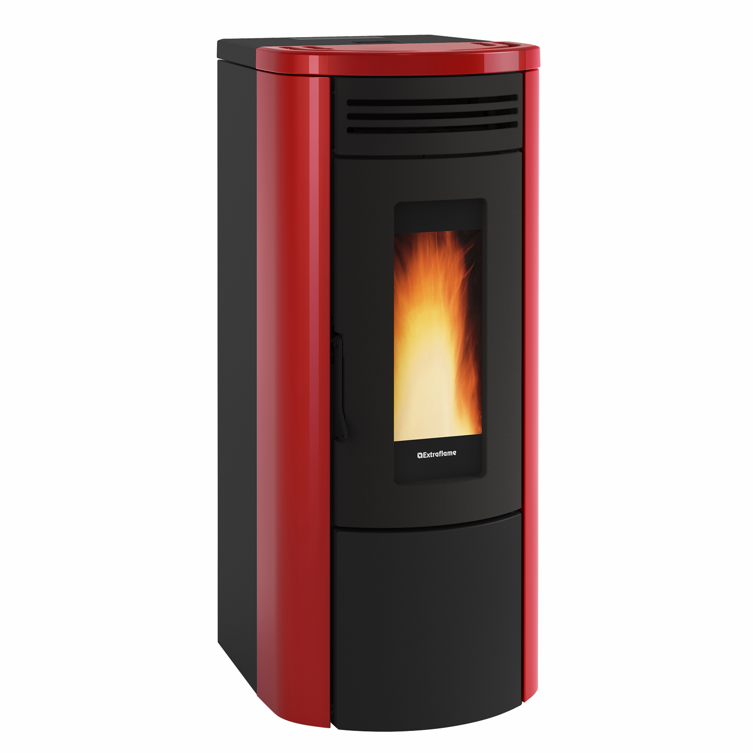 Extraflame COSTANZA IDRO 5.0 - Bordeauxrot wassergeführter Pelletofen